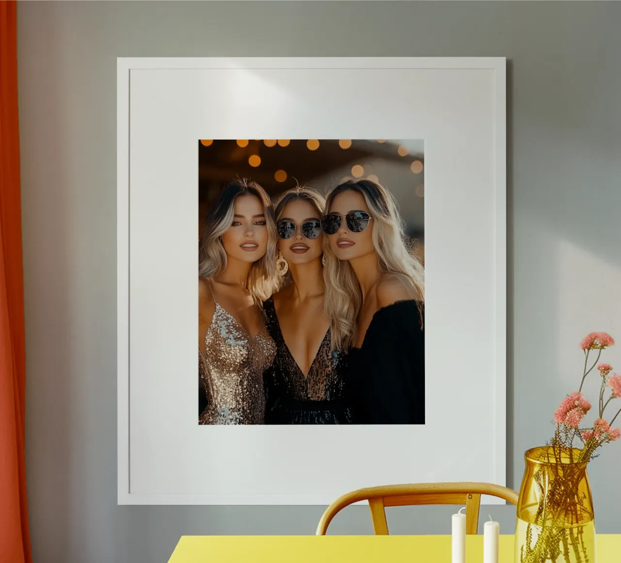 Bagliore glam poster da PhotoVibe Decor