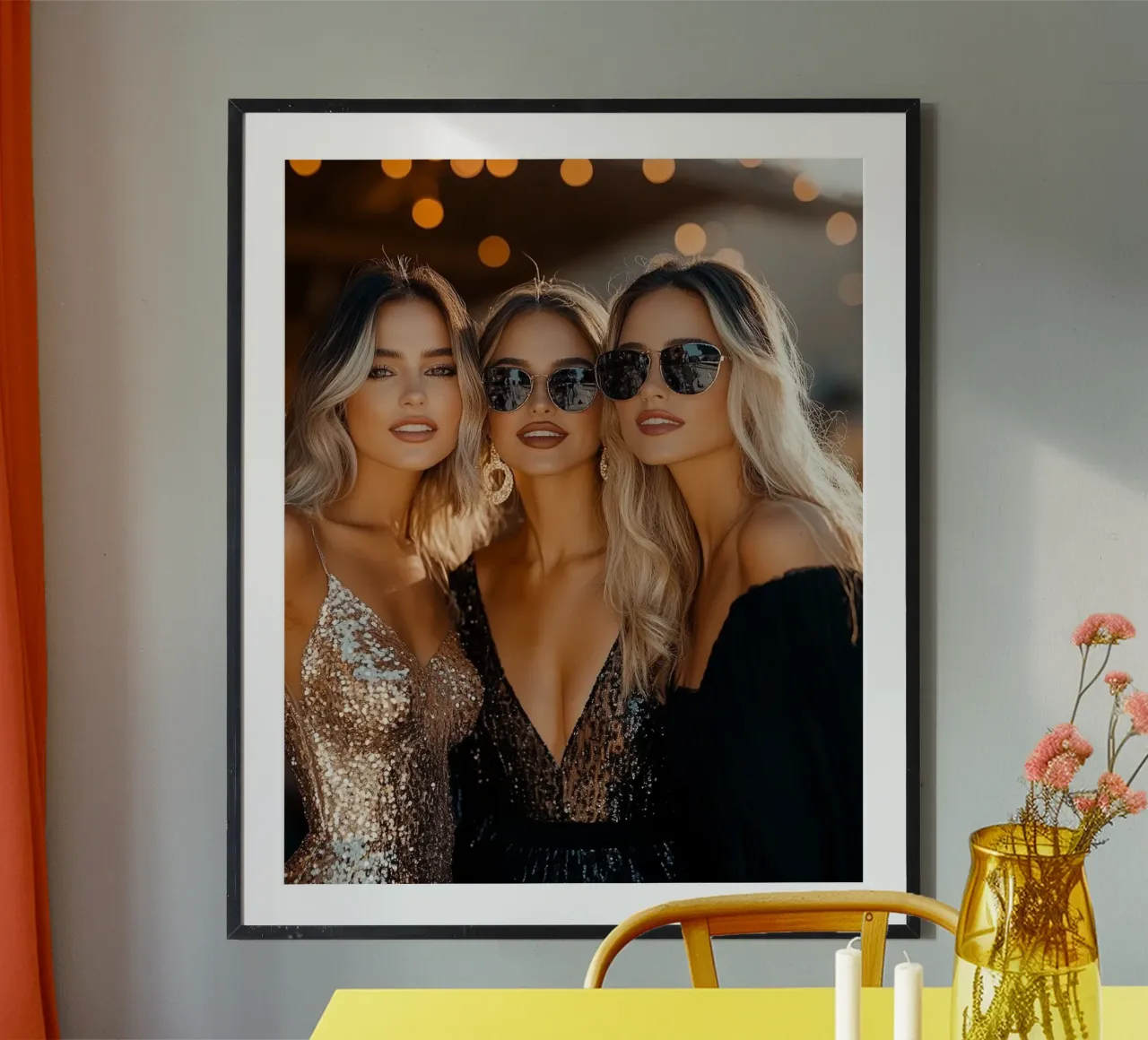Bagliore glam poster da PhotoVibe Decor