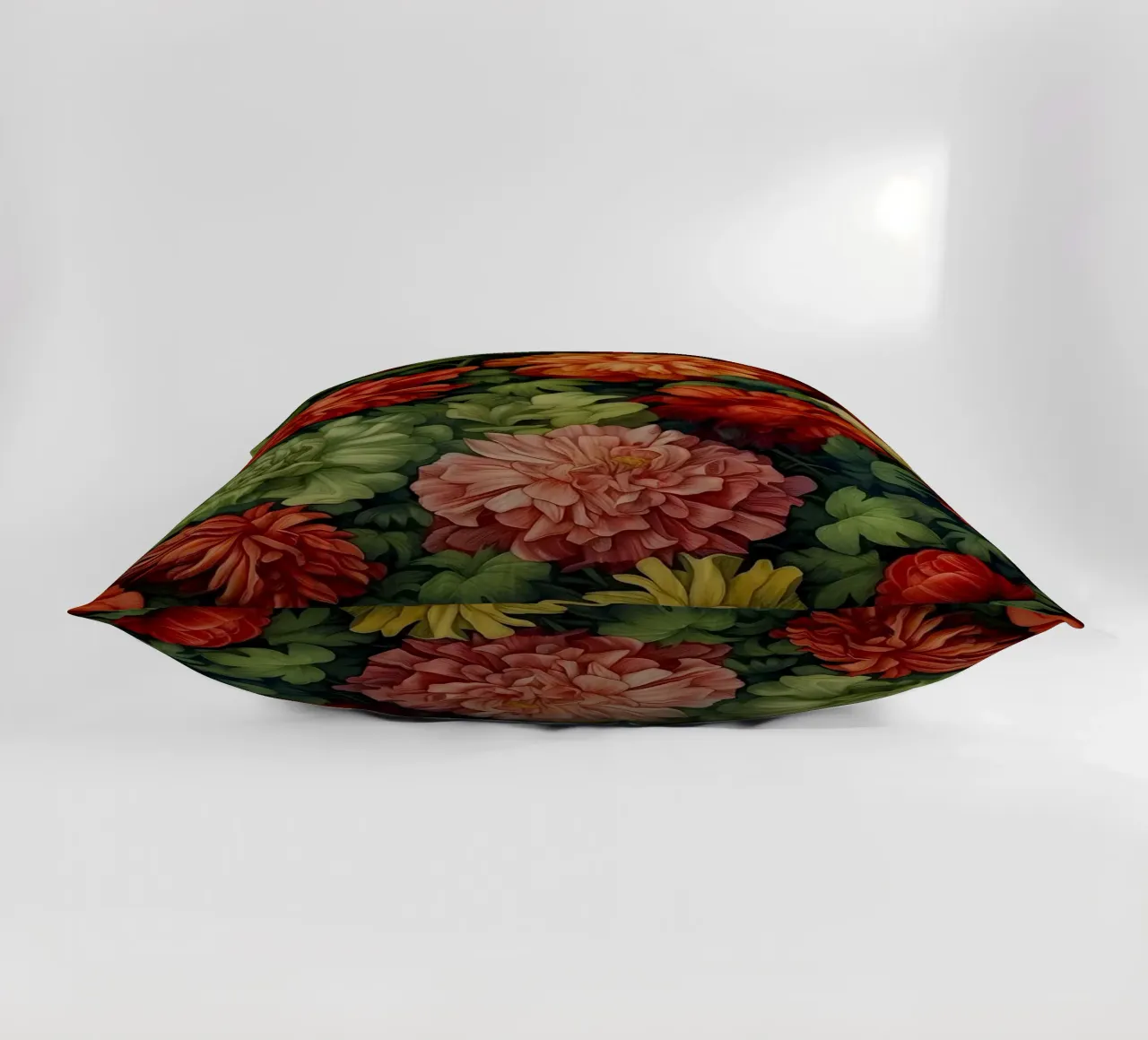 Abundant Floral Bloom Colourful Botanical decorative cushion by Turner Kyle