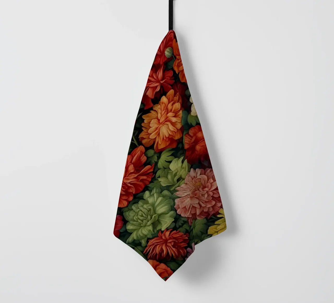 Abbondante fioritura floreale Botanica colorata canovaccio da cucina da Turner Kyle