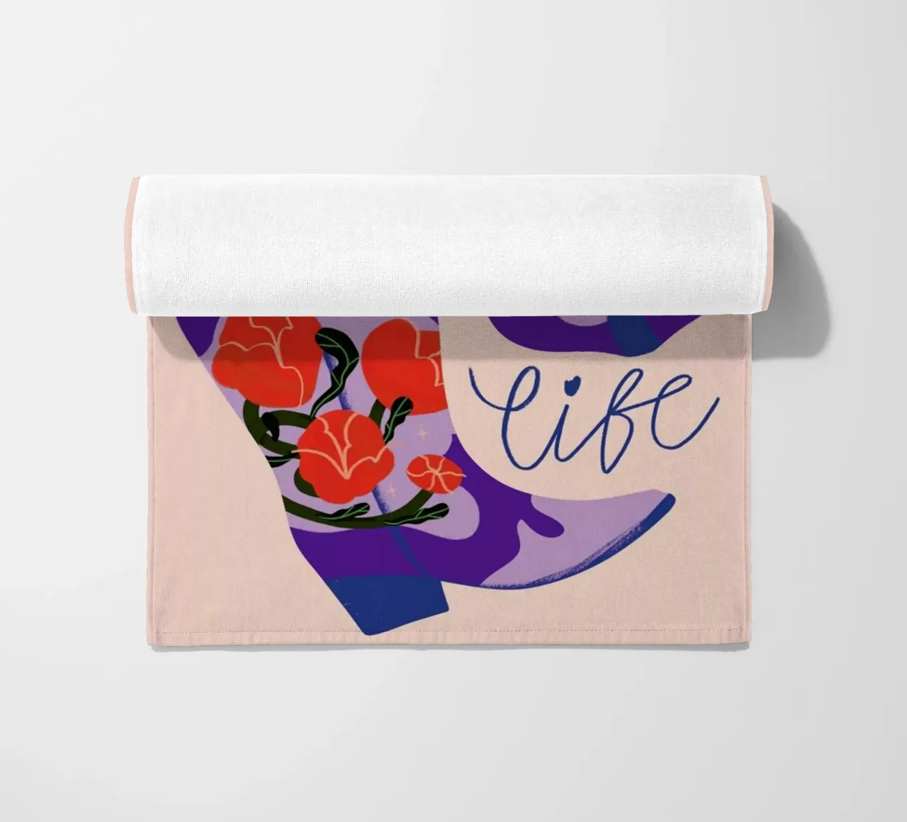 Enjoy Life and Cowboy Boots telo mare da Pure