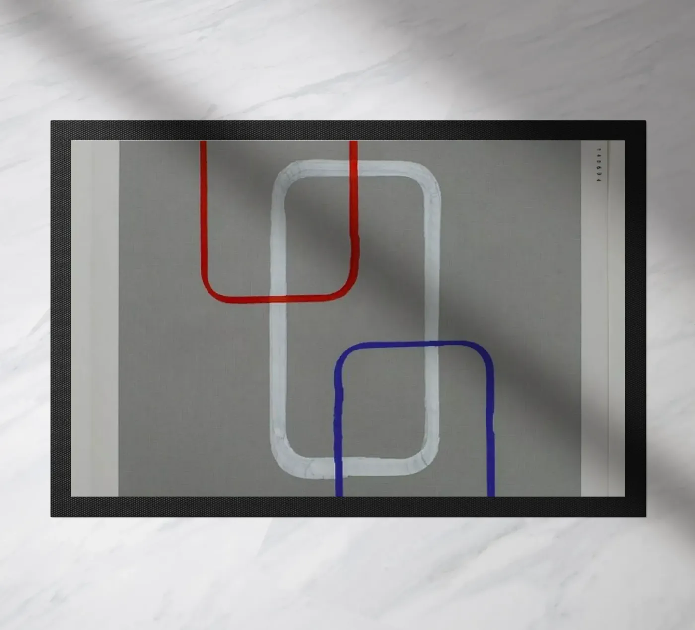 Interdependence 01 Fußmatte von Joachim Høst