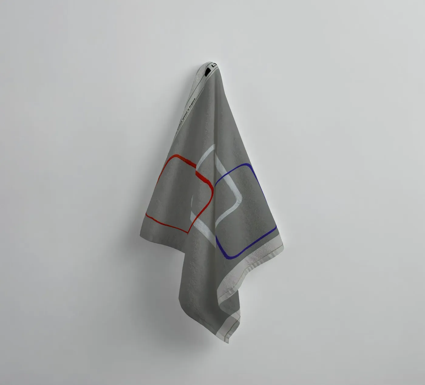 Interdependence 01 badhanddoek van Joachim Høst