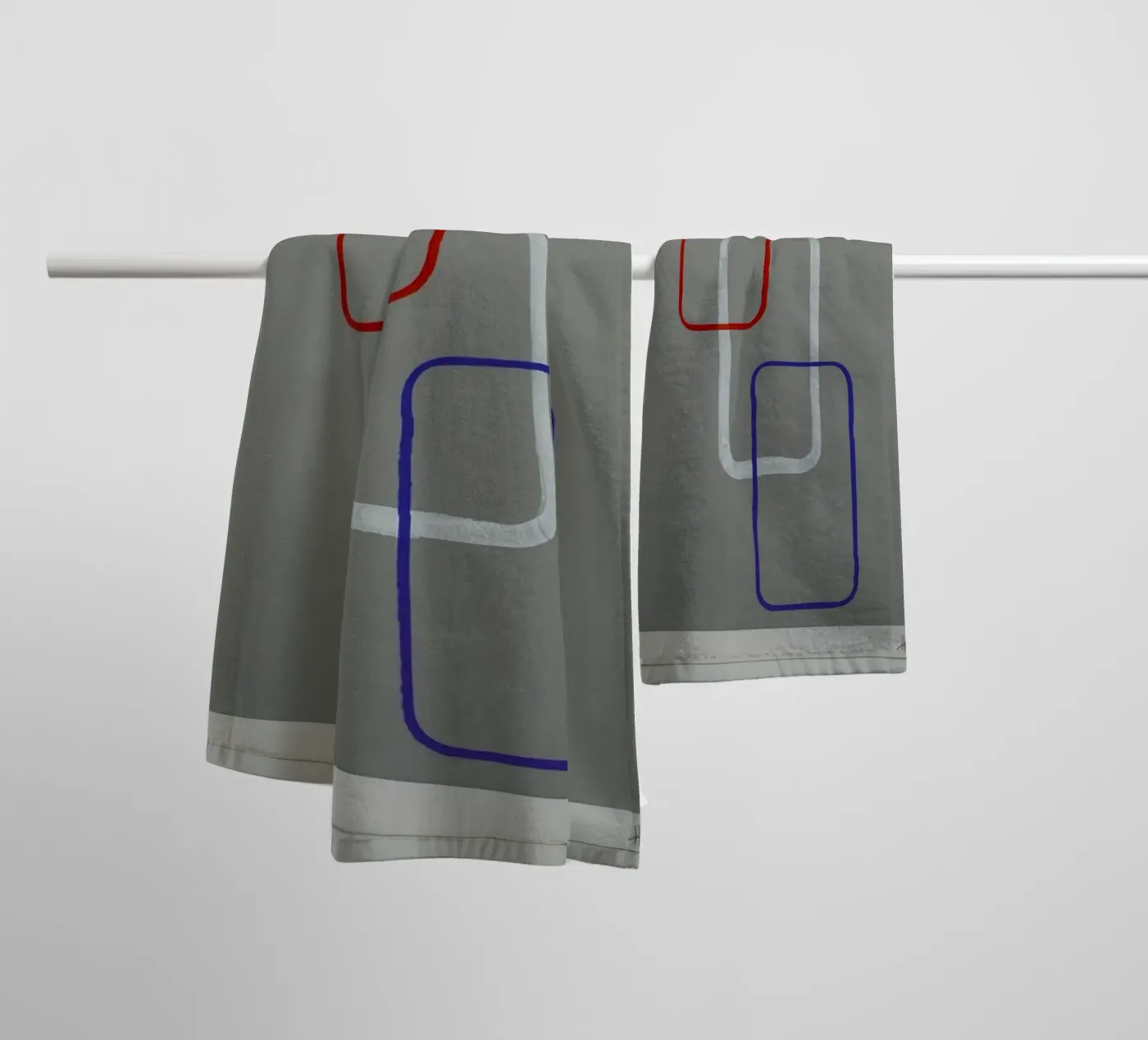 Interdependence 01 Handtuch von Joachim Høst