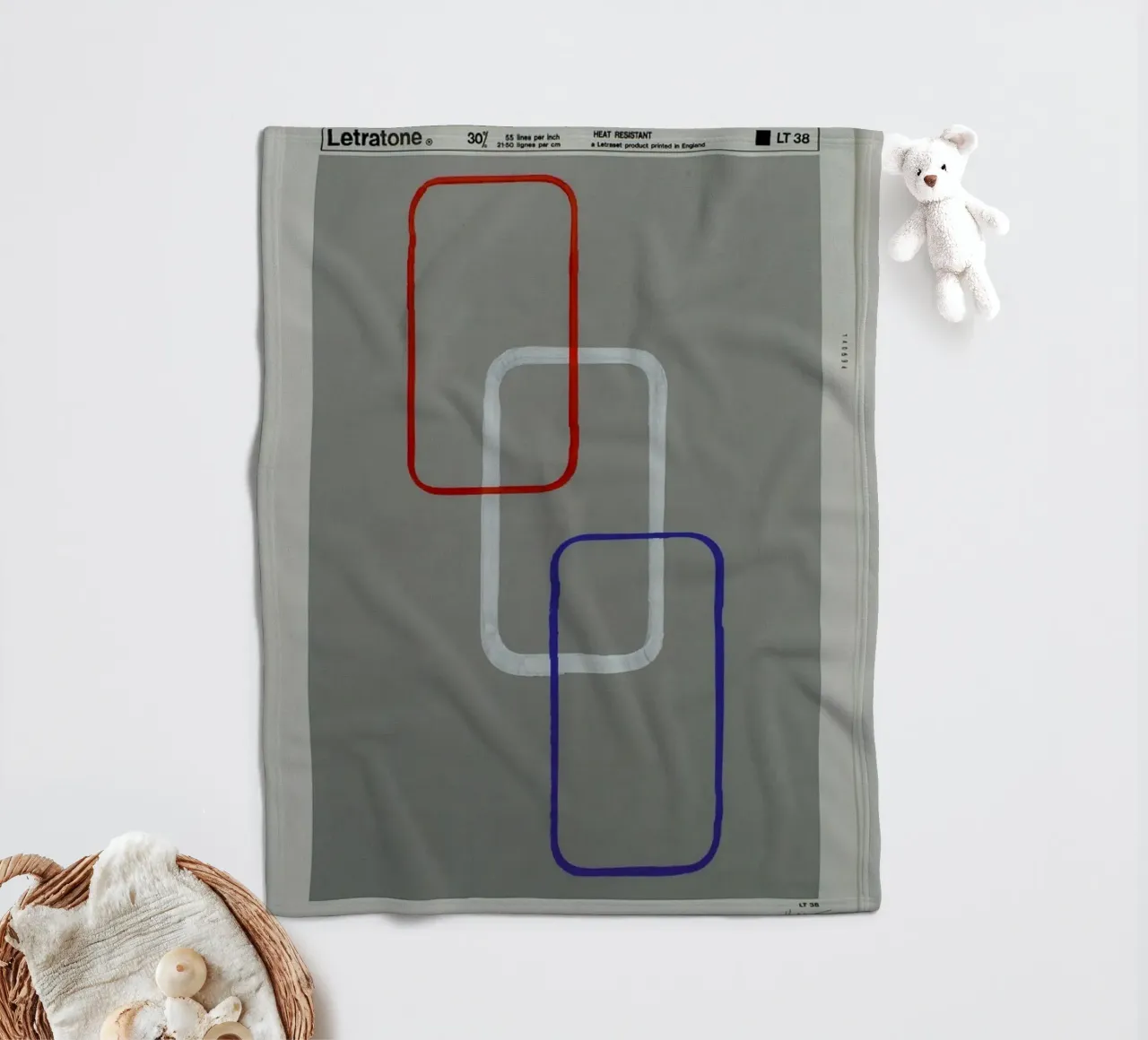 Interdependence 01 Fleecedecke von Joachim Høst