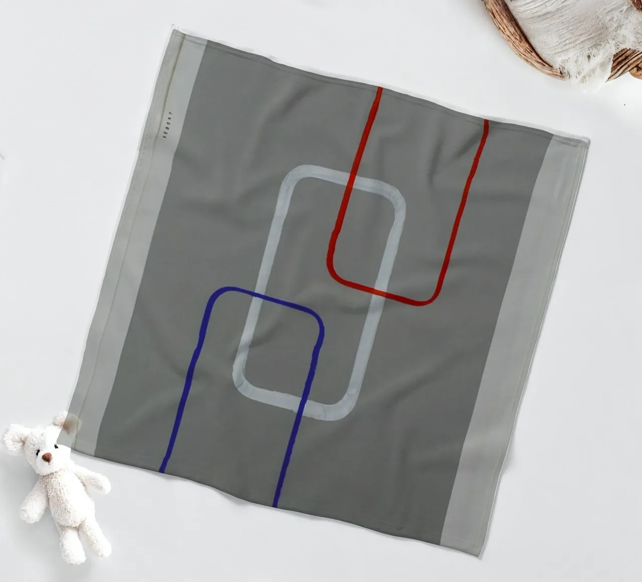 Interdependence 01 Fleecedecke von Joachim Høst