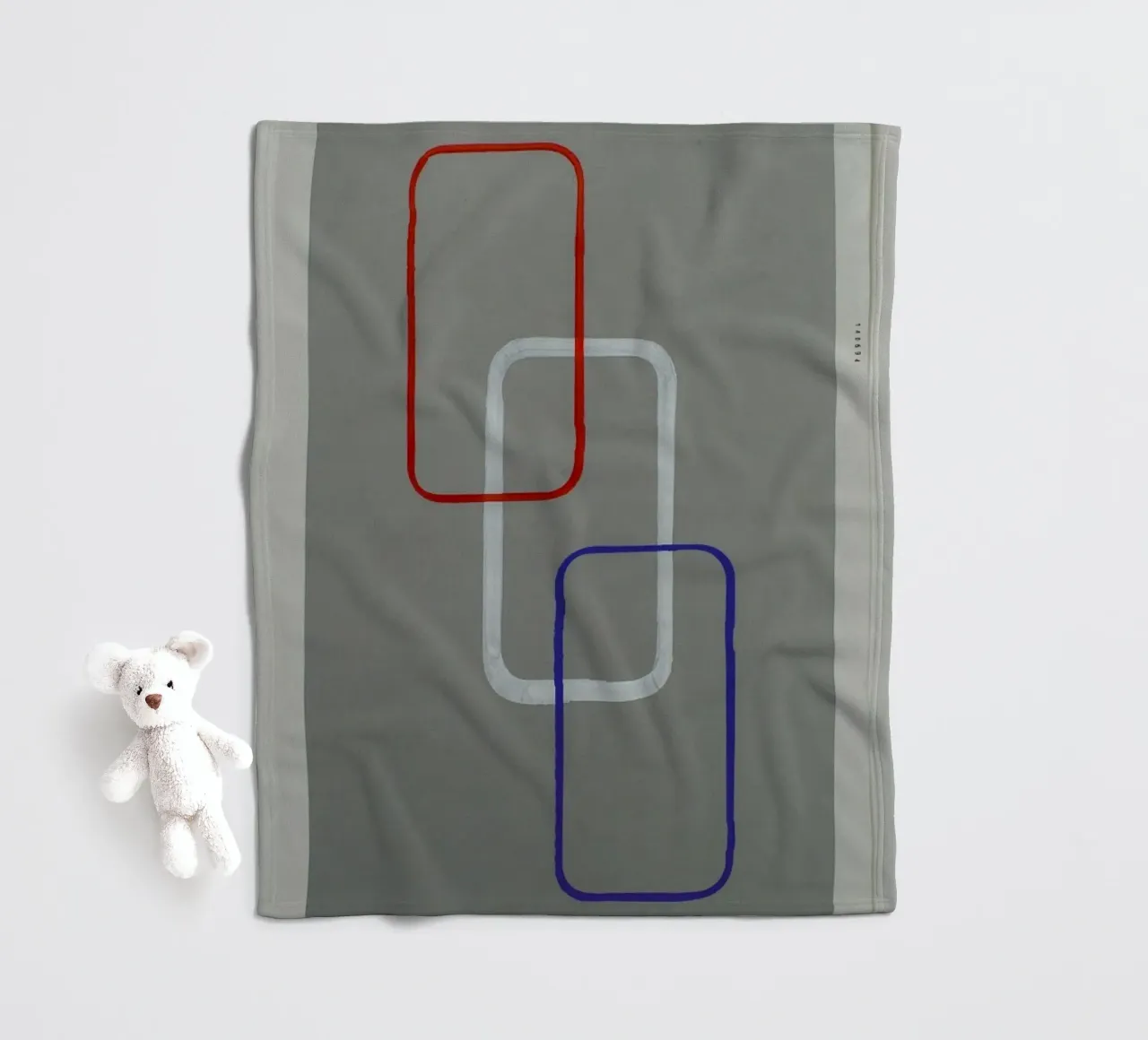 Interdependence 01 Fleecedecke von Joachim Høst