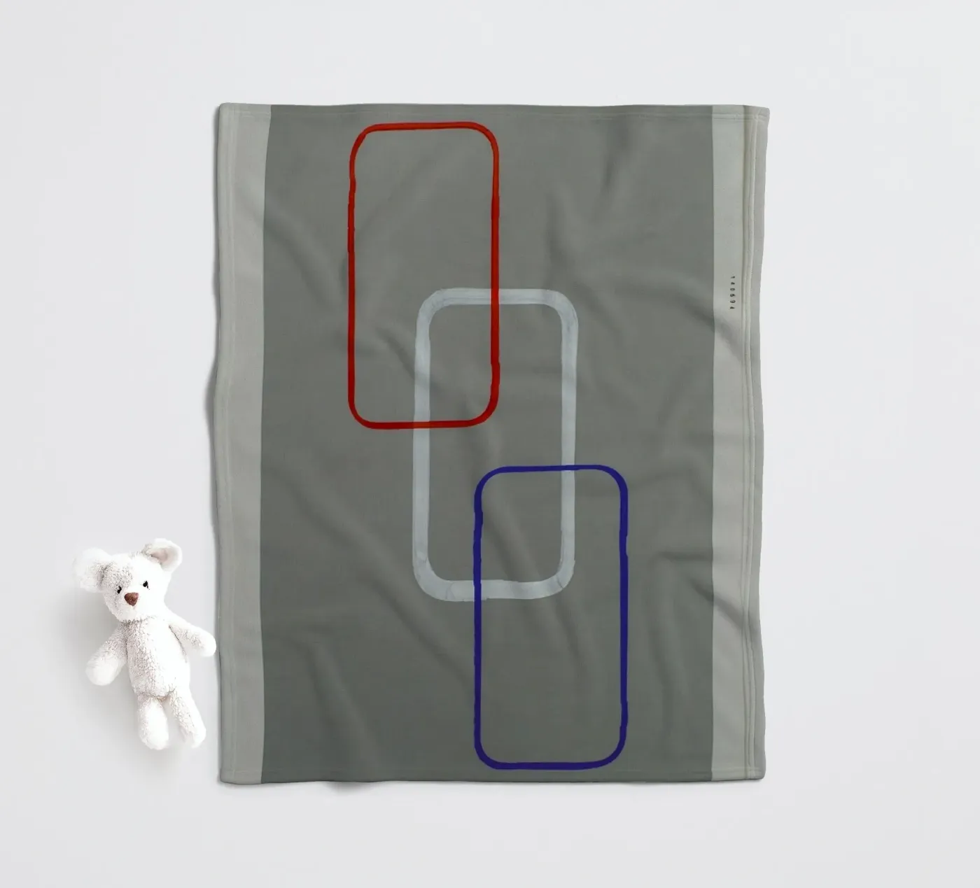 Interdependence 01 Fleecedecke von Joachim Høst