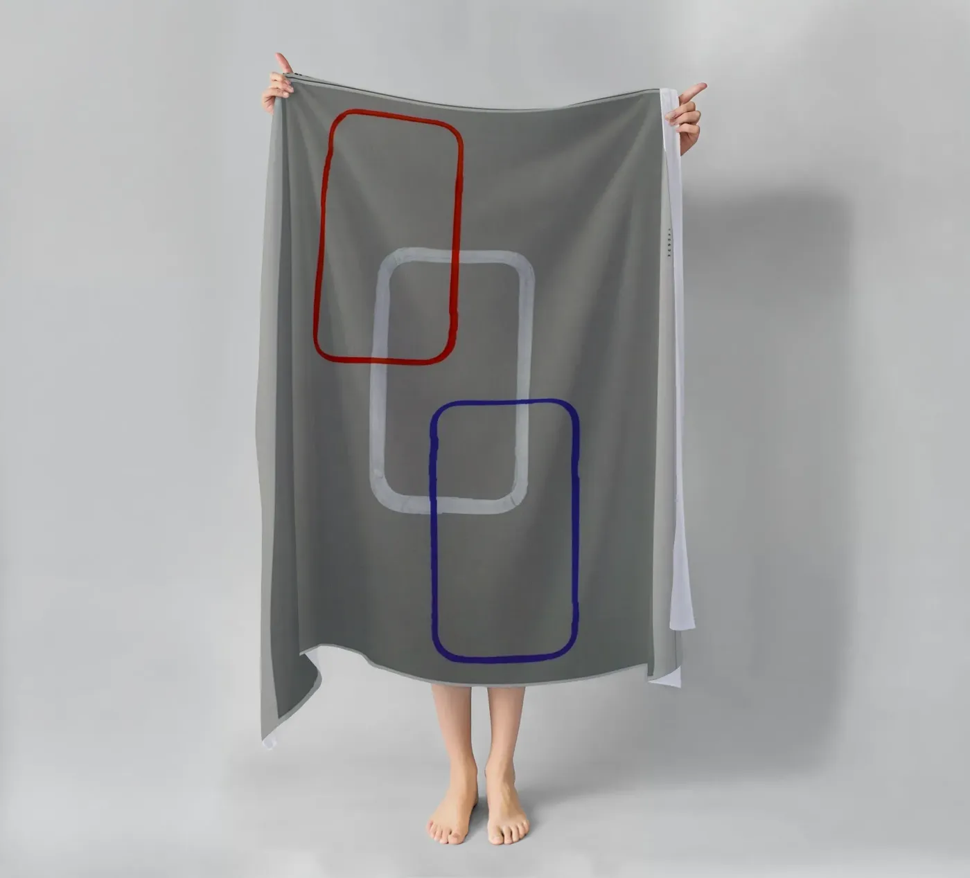 Interdependence 01 beach towel by Joachim Høst