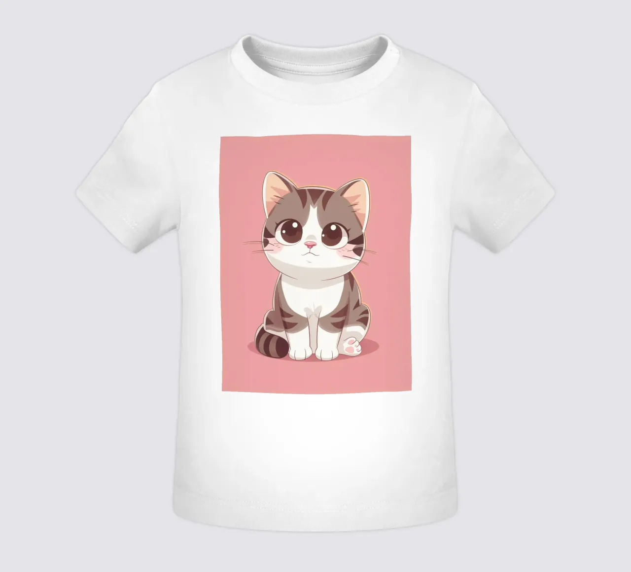 Affascinante gatto American Curl con orecchie arricciate maglietta neonato da DesignDoodle