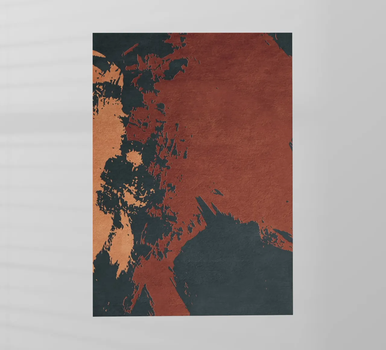 red abstract texture pellicola backlit da vintageshop