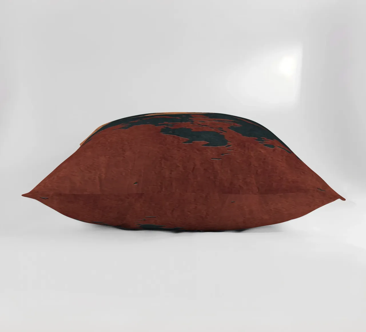 red and black abstract texture cuscino da vintageshop