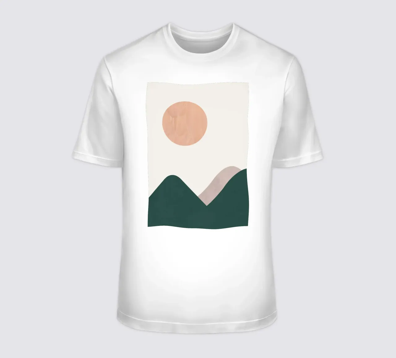 Pink Moon t-shirt by Rose Beck Art