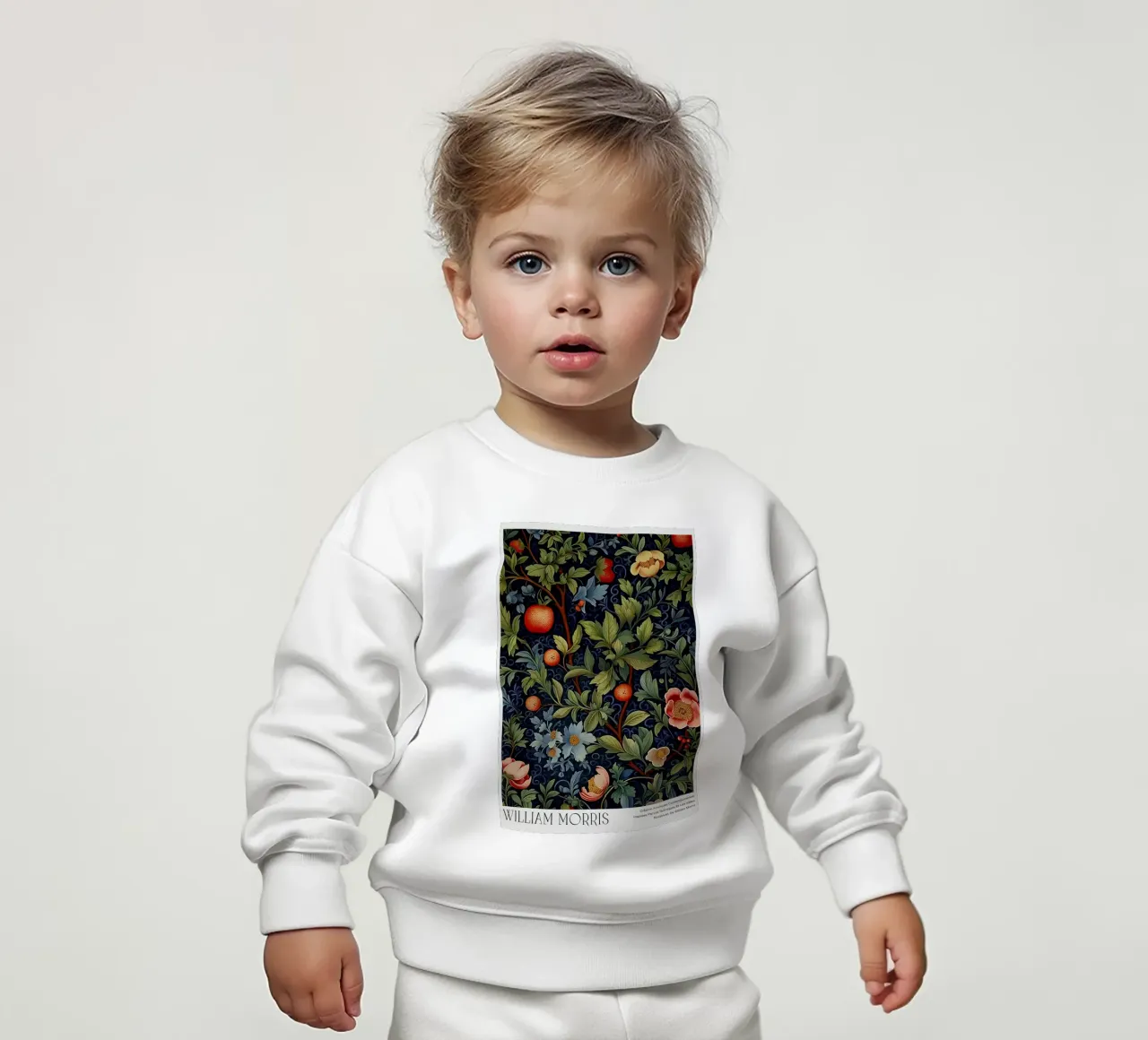 Frutta e fiori Botanico scuro felpa neonato da Turner Kyle
