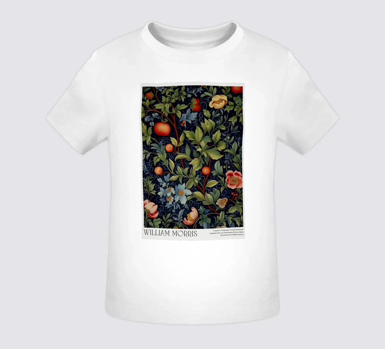 Frutta e fiori Botanico scuro maglietta neonato da Turner Kyle