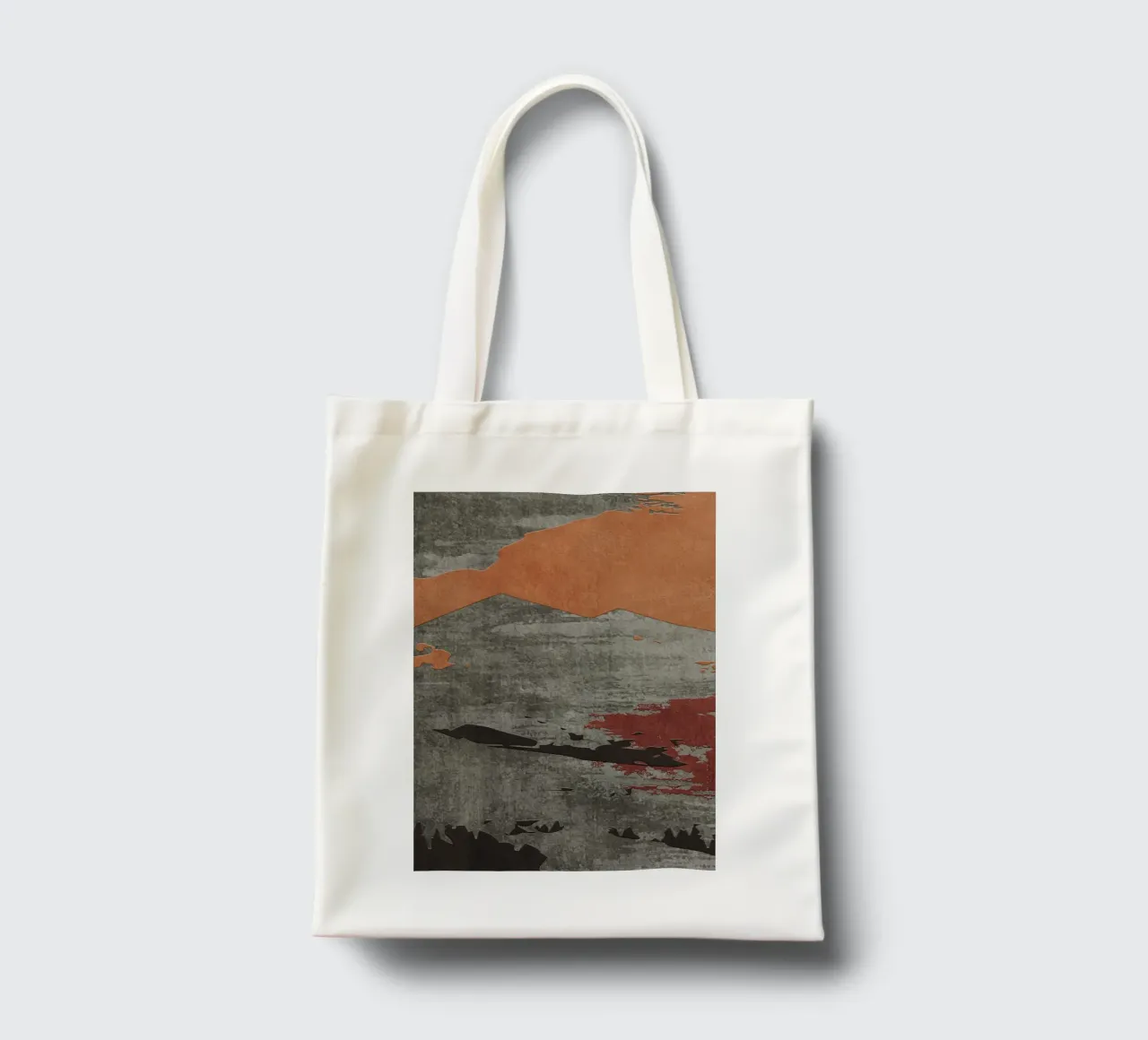 gray metal abstract texture borsa in juta da vintageshop