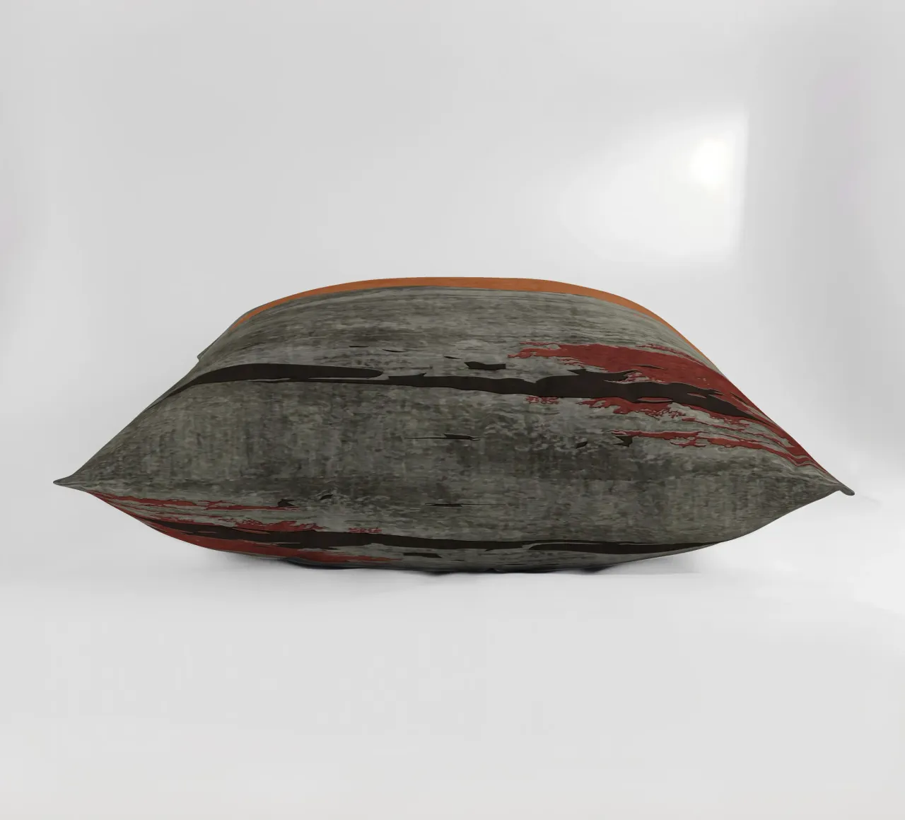 gray metal abstract texture cuscino da vintageshop