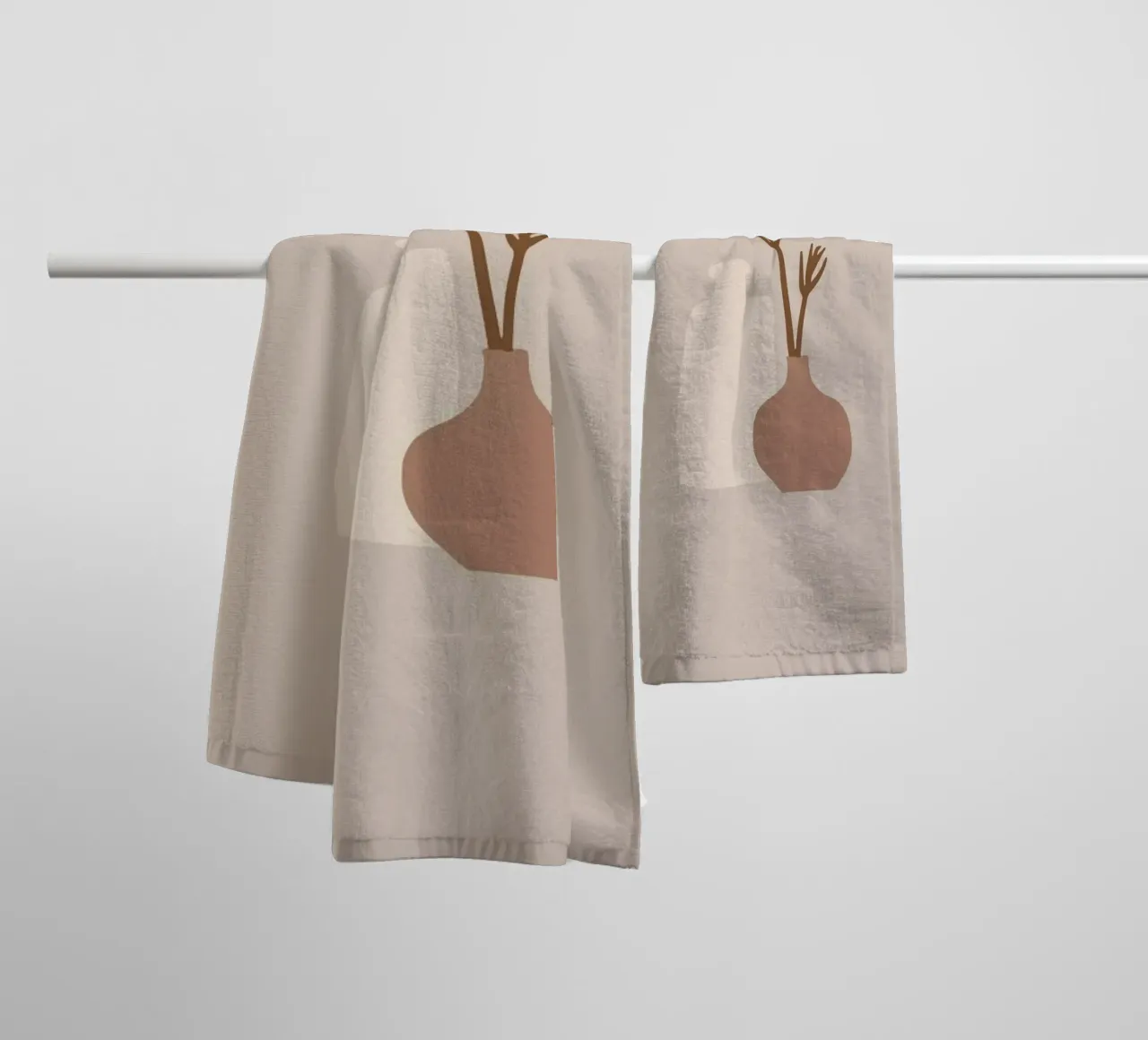 Vases asciugamano da bagno da KRUTH DESIGN