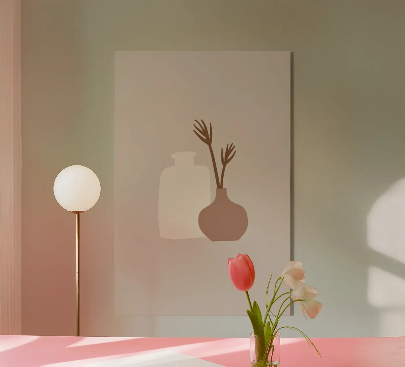 Vases Acryl-Glas von KRUTH DESIGN