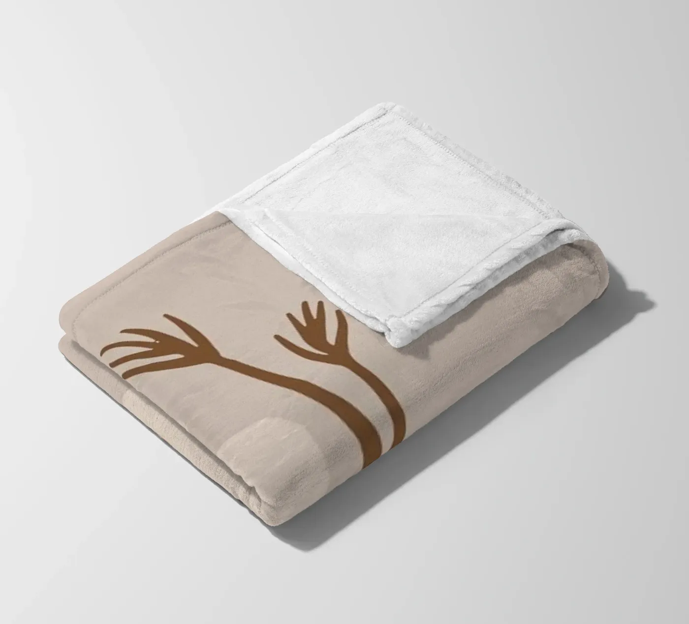 Vases fleecedeken van KRUTH DESIGN