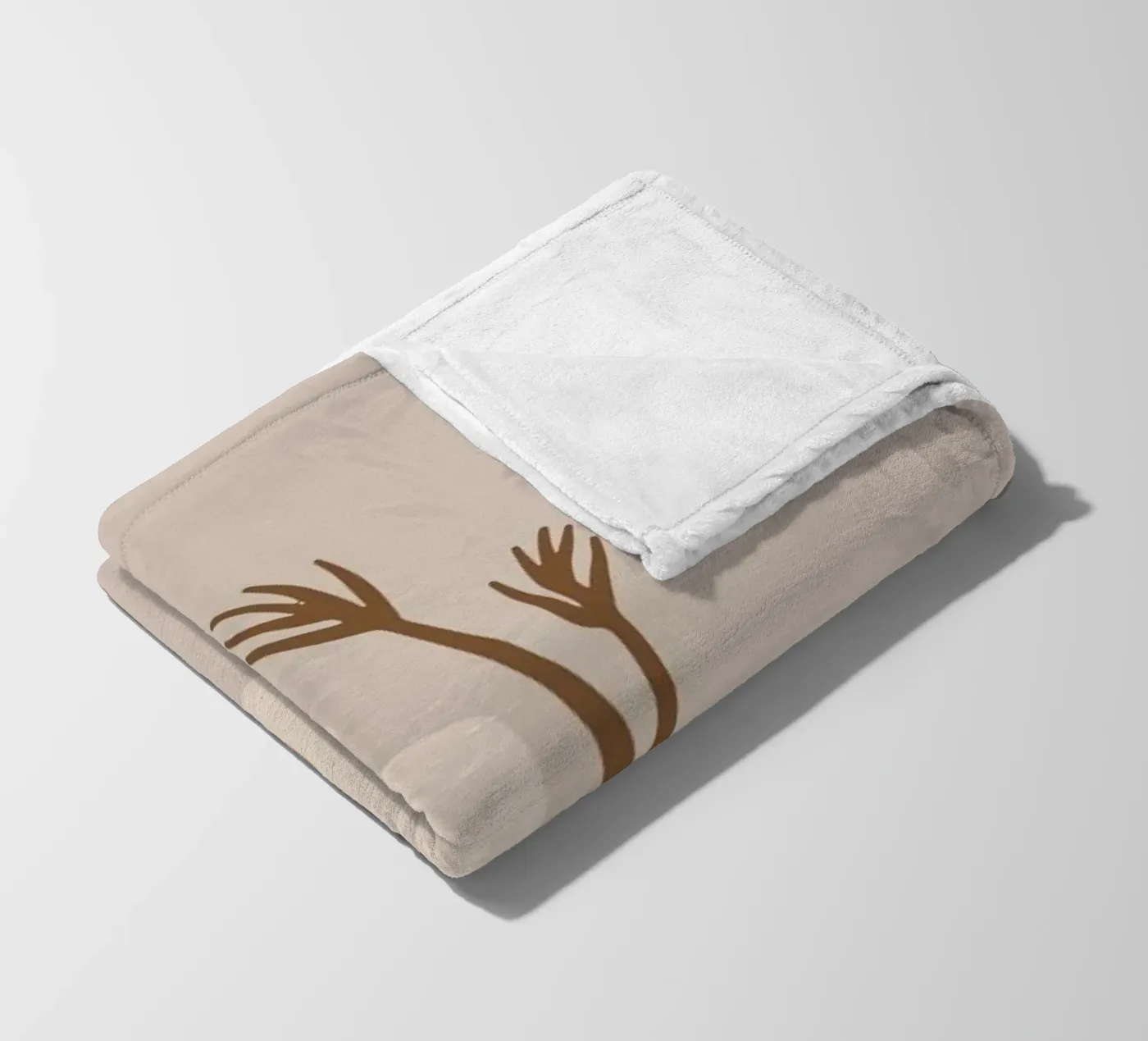 Vases fleecedeken van KRUTH DESIGN