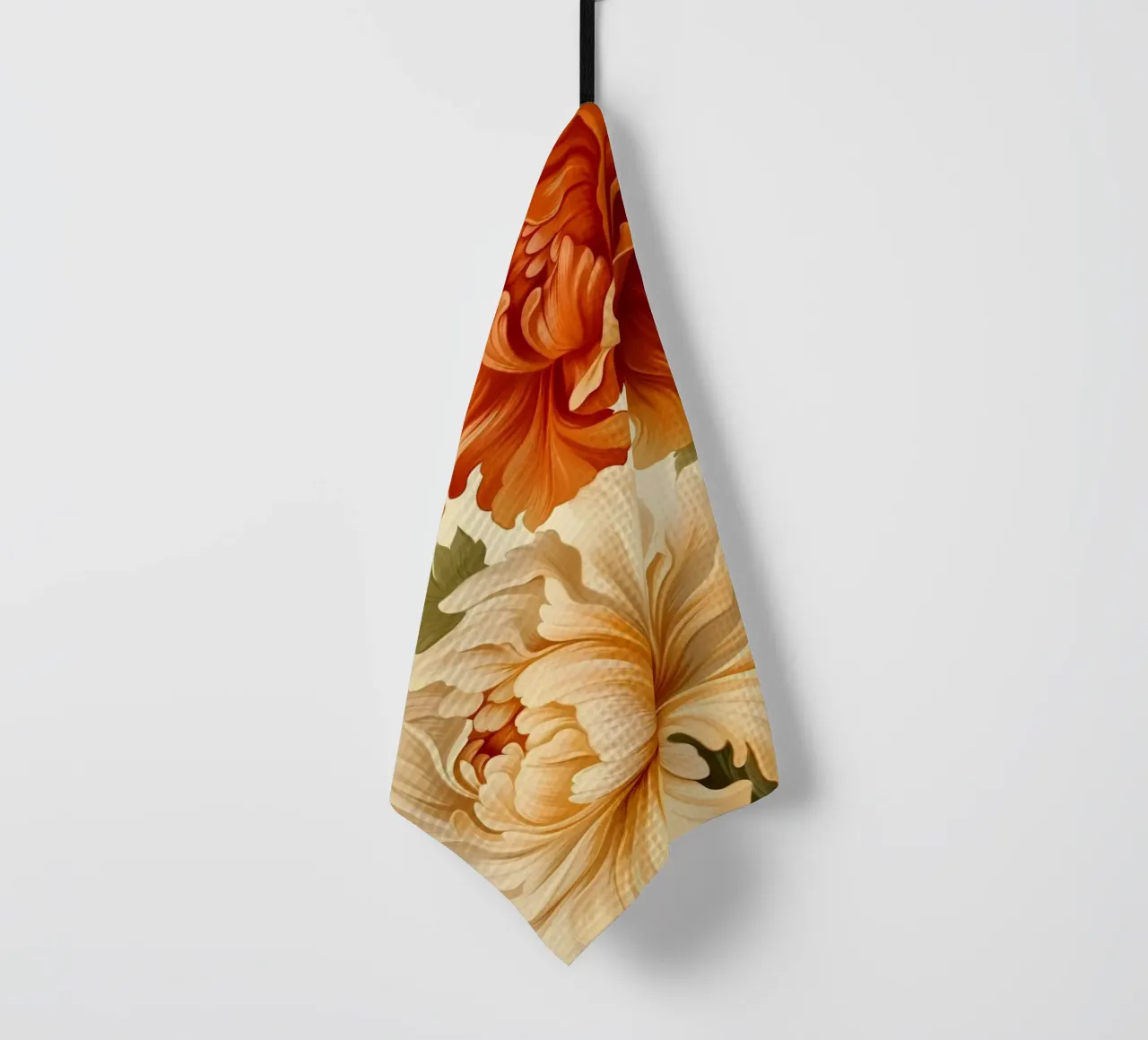 Fiori di peonia canovaccio da cucina da Turner Kyle