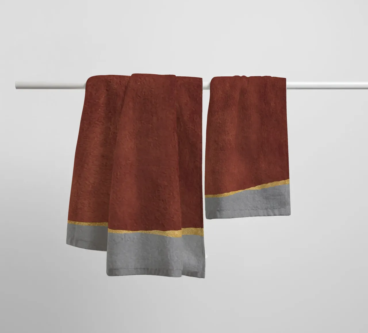 abstract texture cutout gray toalla de baño de vintageshop