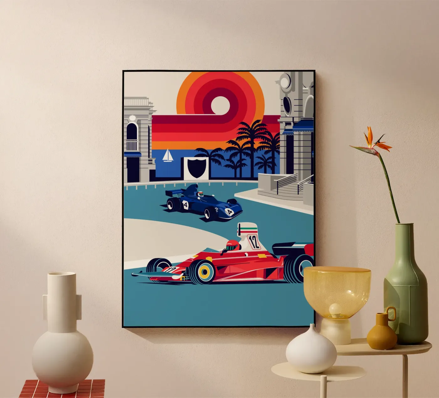 Monaco Sunset plexiglass da Mariel Toigo