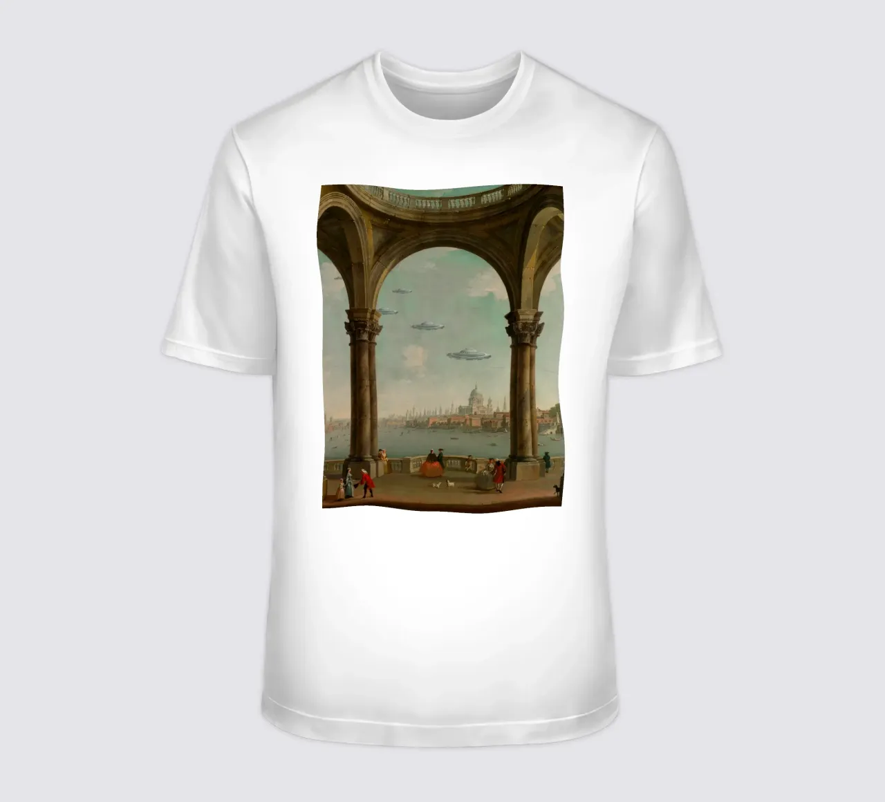 Venetian Promenade t-shirt by MsGonzalez
