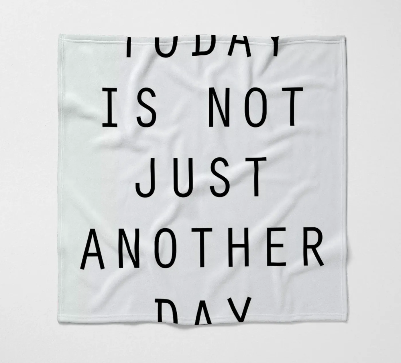 Today Fleecedecke von Magdalena Lindstedt