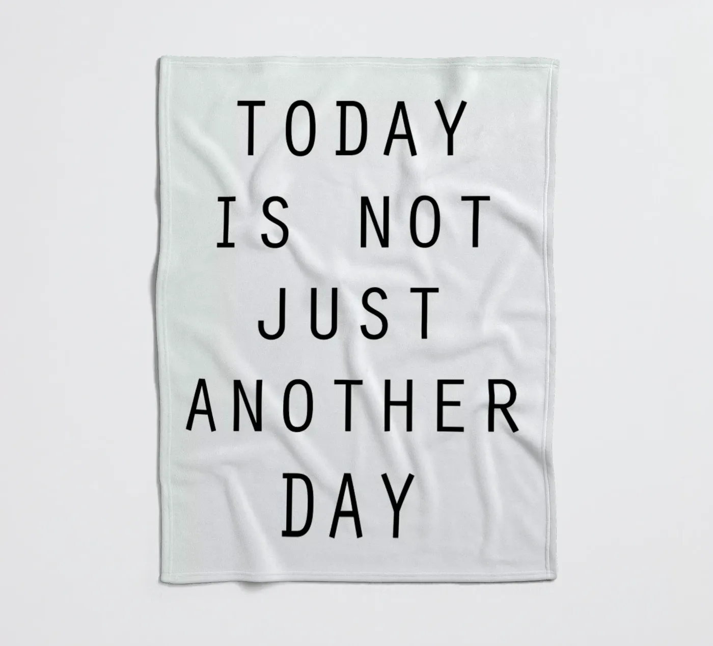 Today Fleecedecke von Magdalena Lindstedt