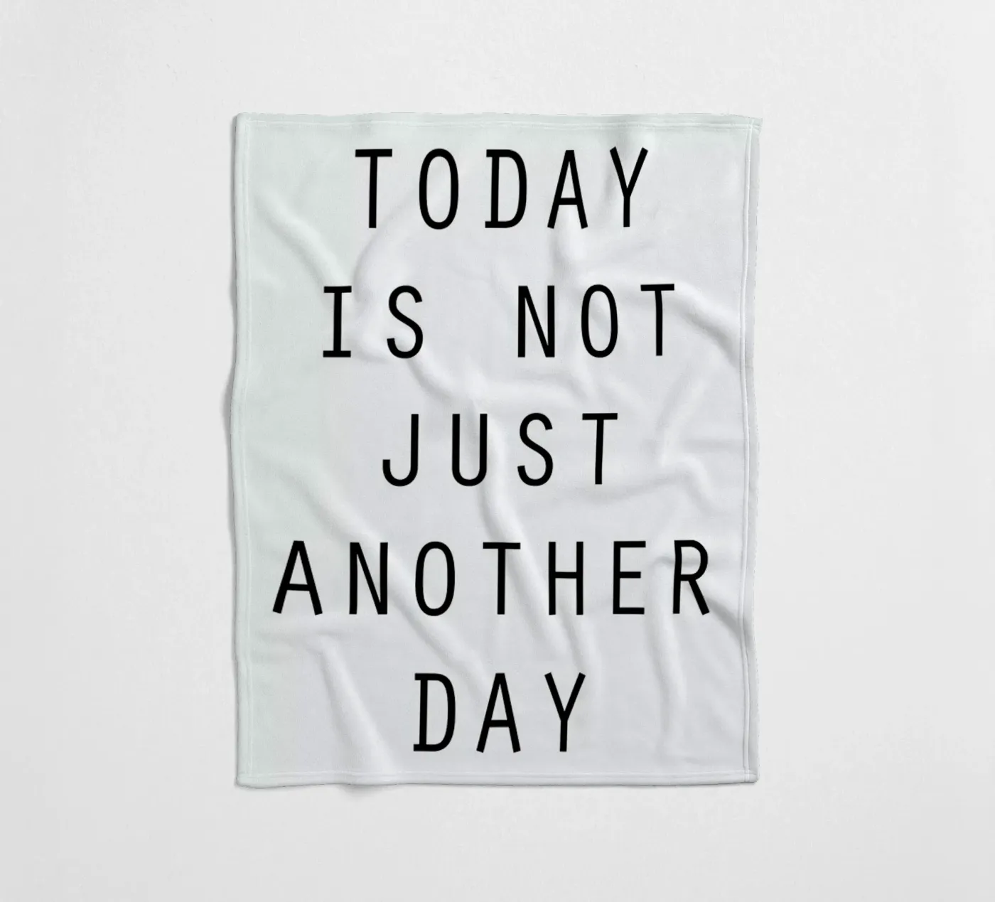 Today Fleecedecke von Magdalena Lindstedt