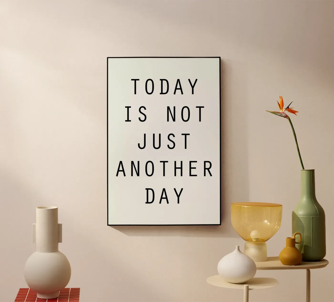 Today plexiglas de Magdalena Lindstedt