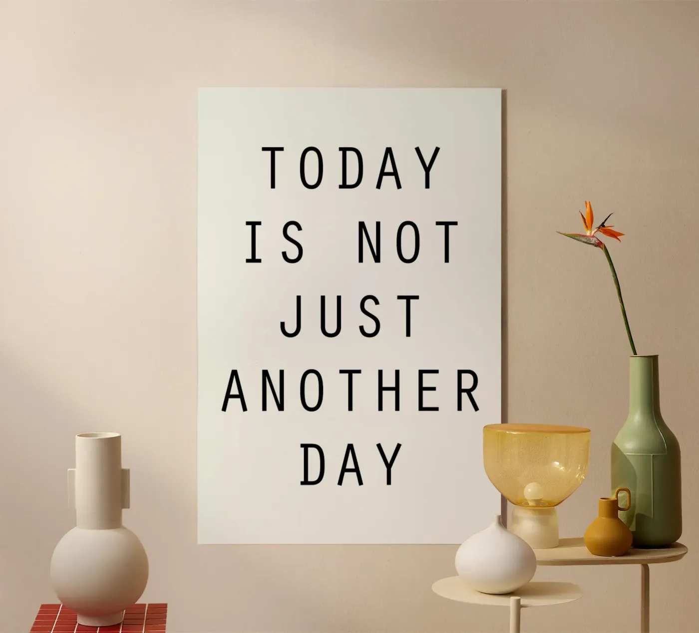 Today plexiglas de Magdalena Lindstedt