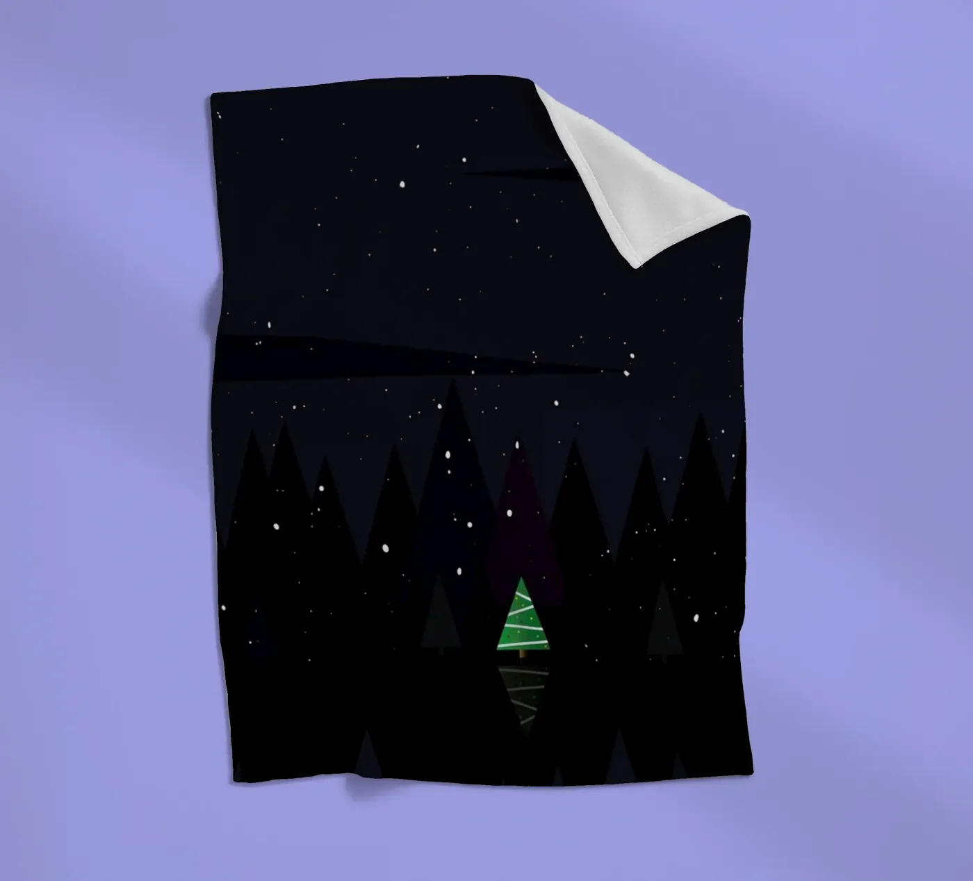 First Snow Fleecedecke von The Native State