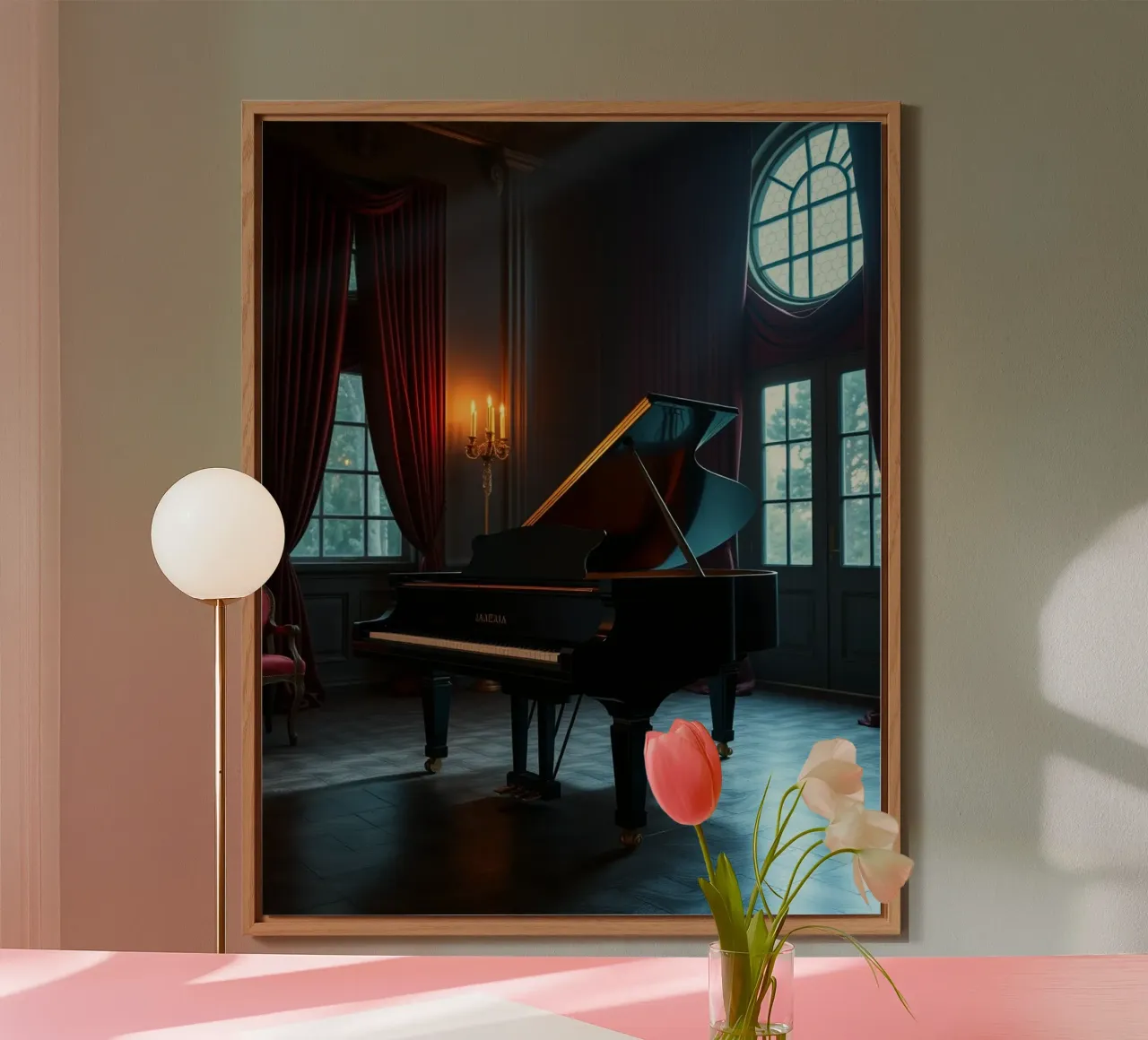 Sussurri di quiete alluminio dibond da PhotoVibe Decor