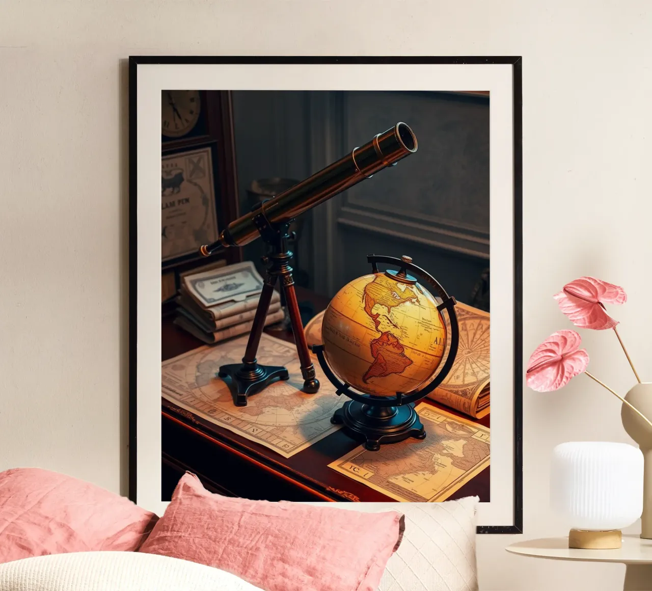 Sussurri di quiete poster da PhotoVibe Decor
