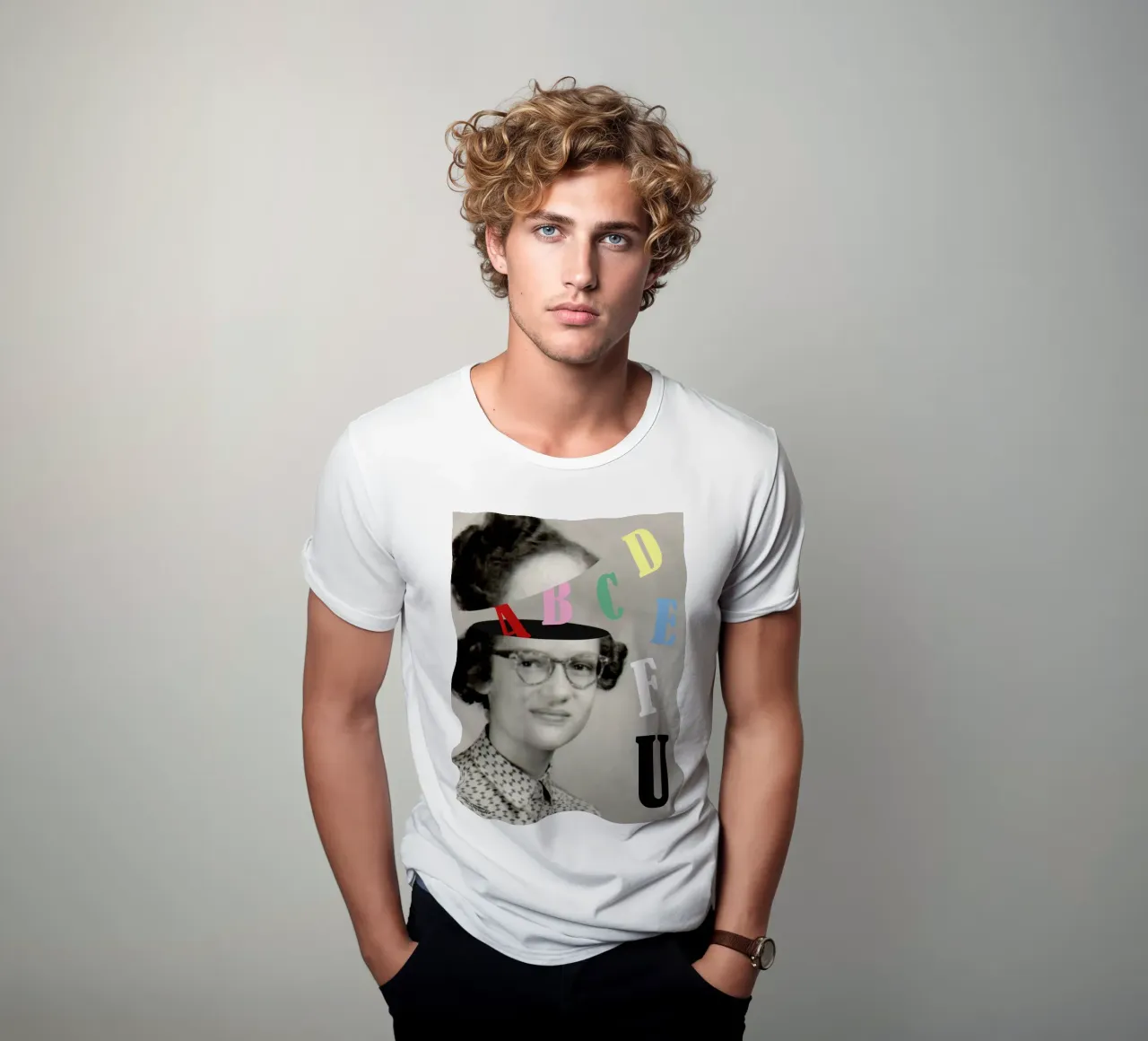 ABCDEF U t-shirt da MsGonzalez