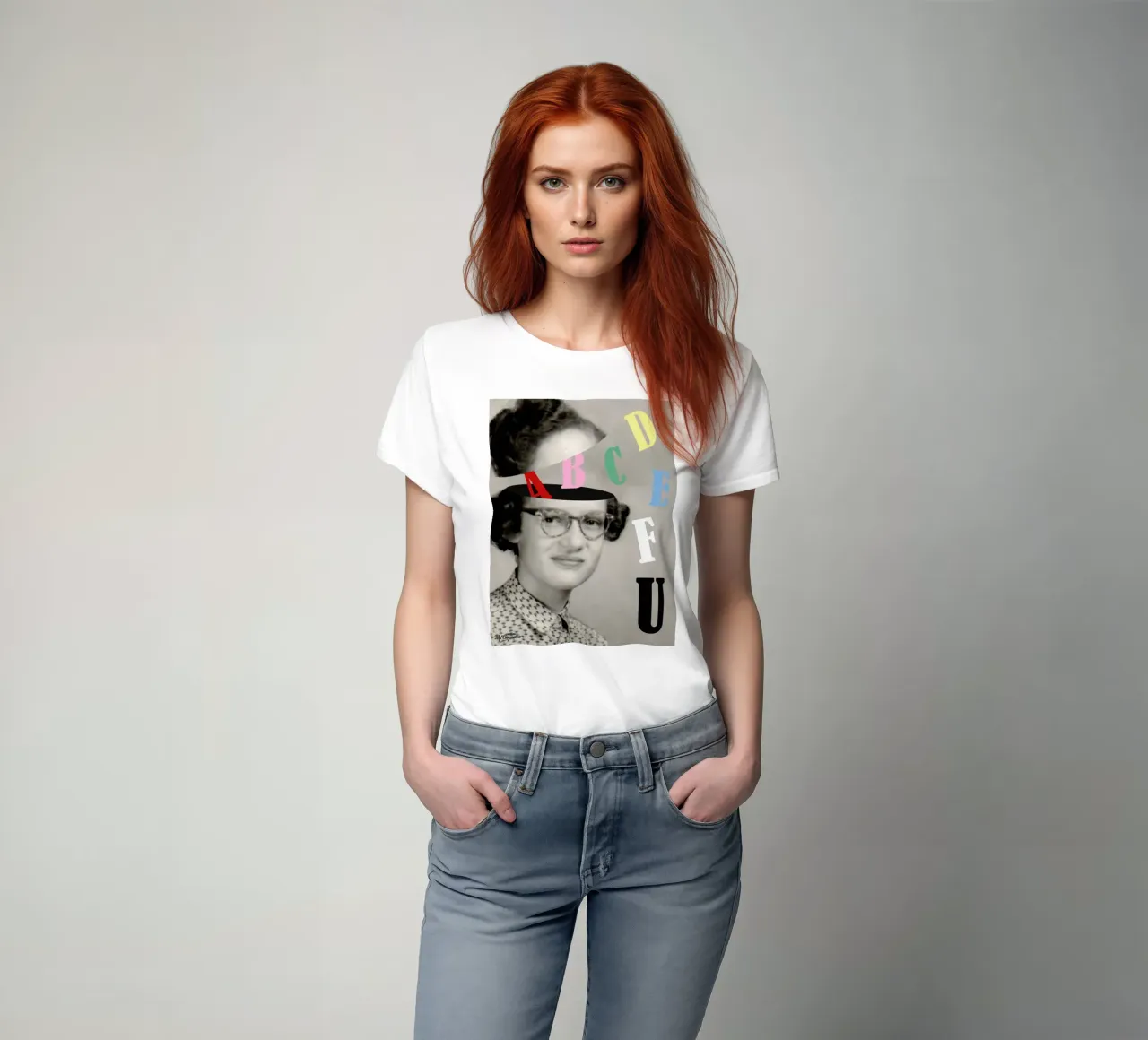 ABCDEF U t-shirt da MsGonzalez