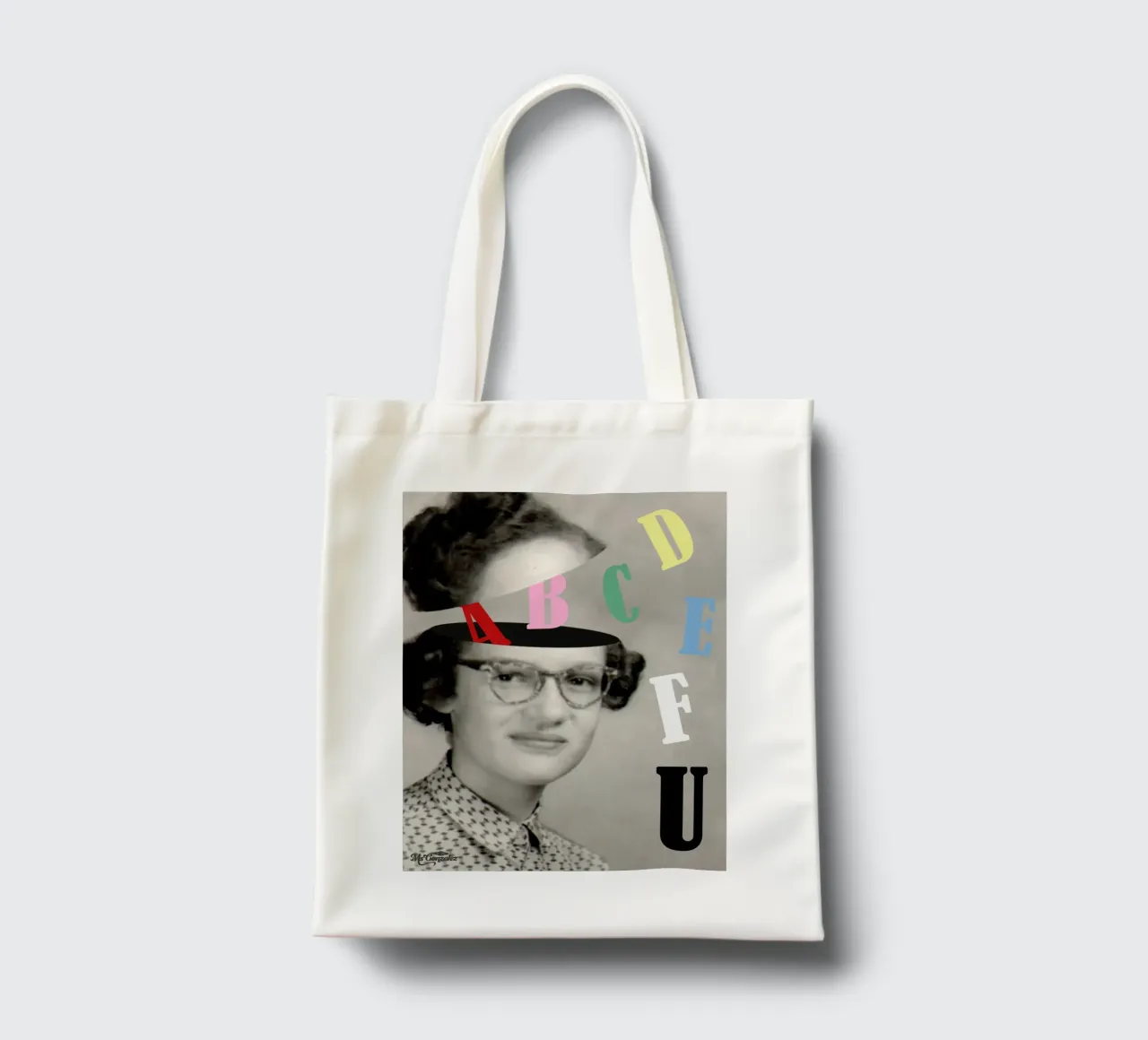 ABCDEF U borsa in juta da MsGonzalez
