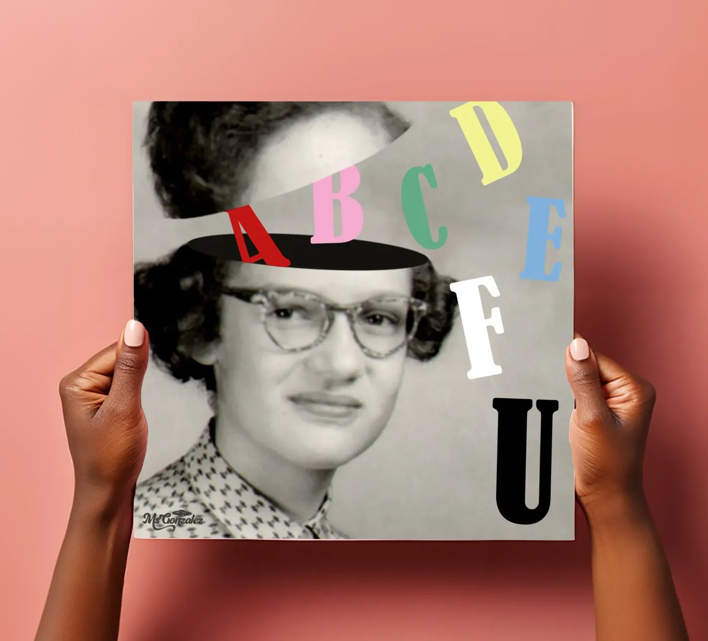 ABCDEF U sticker sheet by MsGonzalez