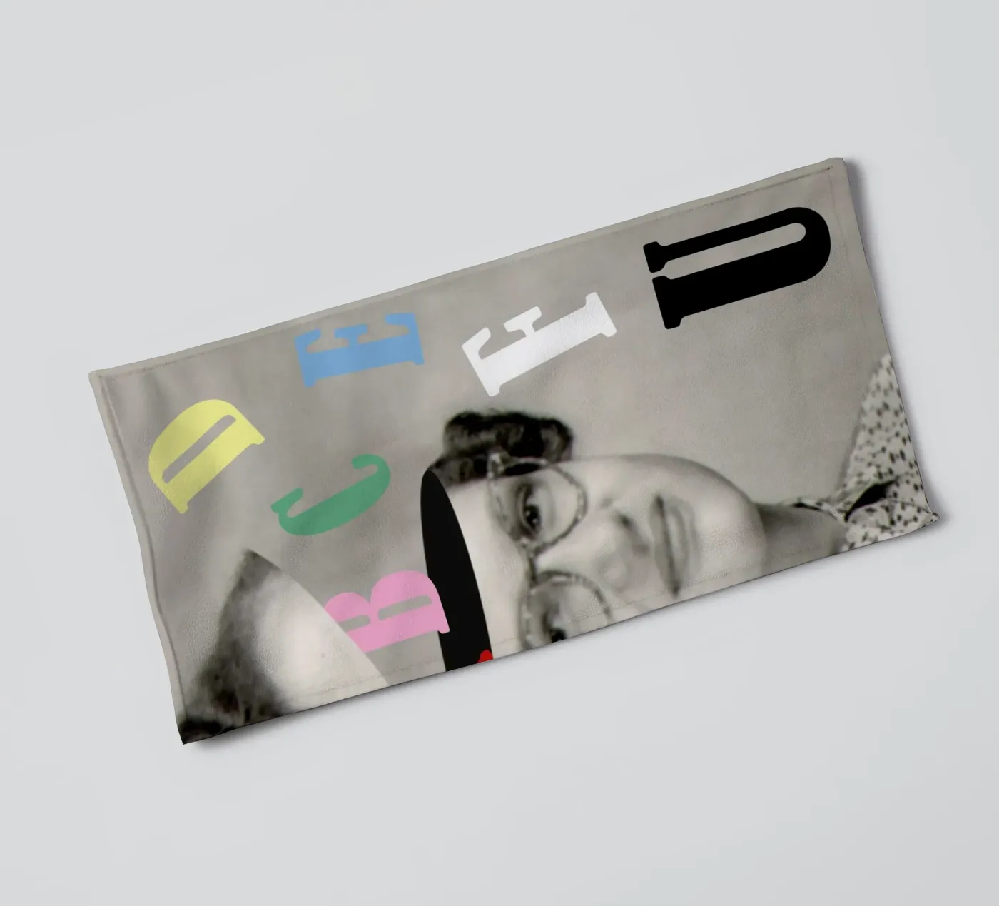 ABCDEF U towel by MsGonzalez