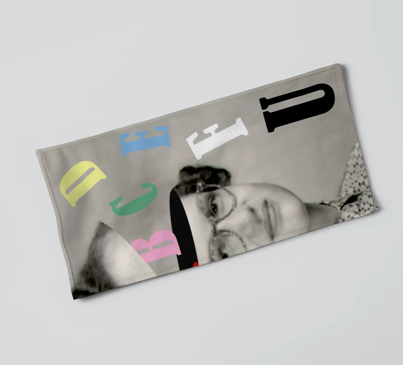 ABCDEF U towel by MsGonzalez