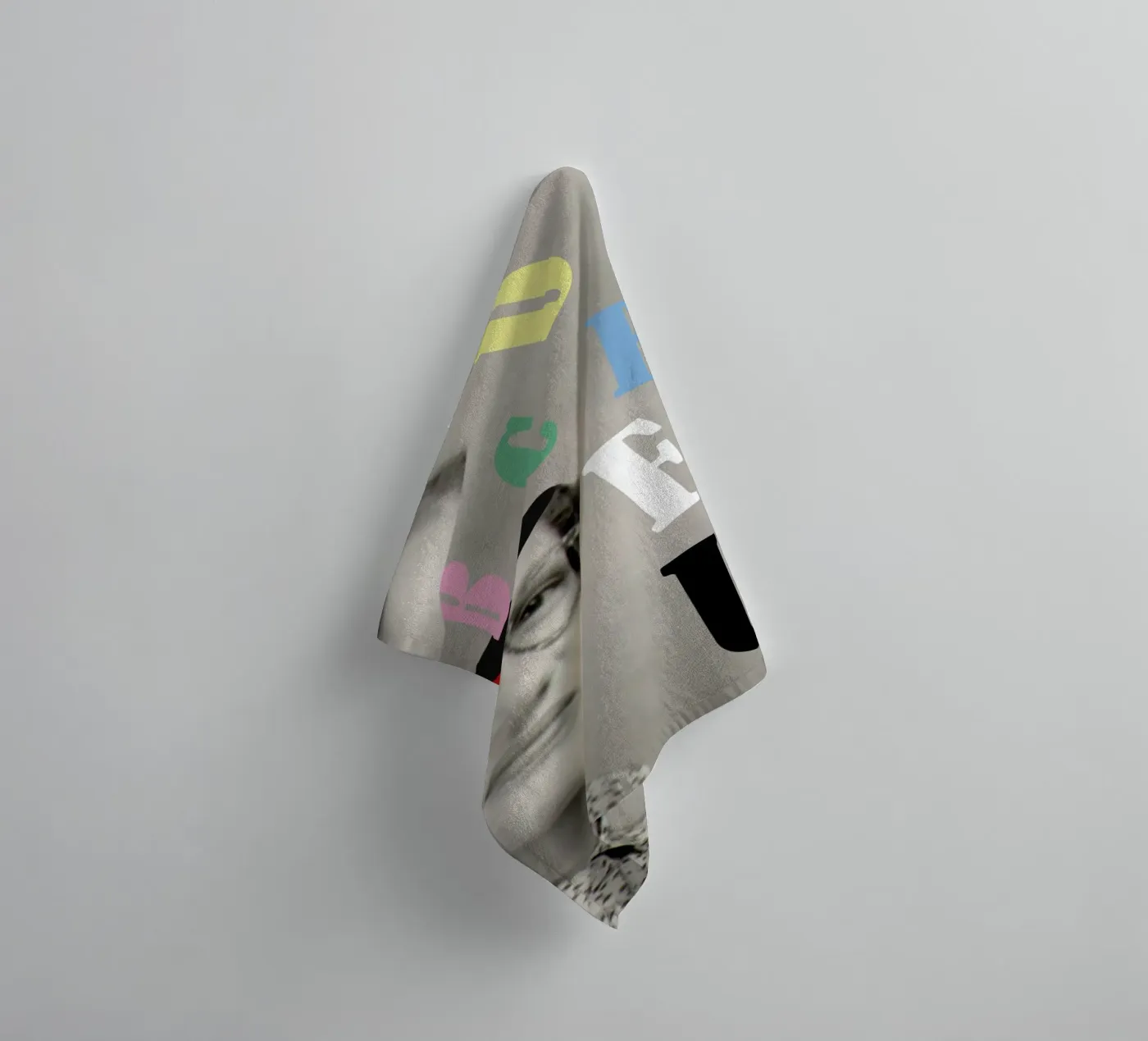 ABCDEF U towel by MsGonzalez