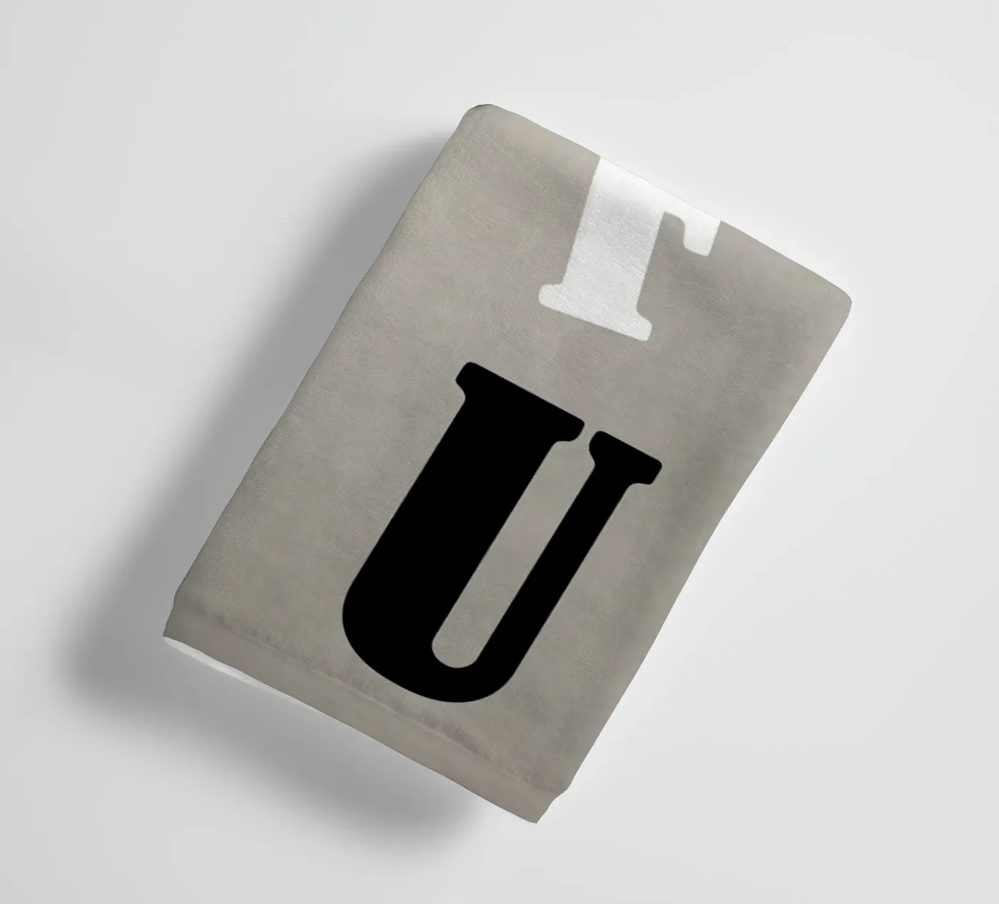 ABCDEF U towel by MsGonzalez