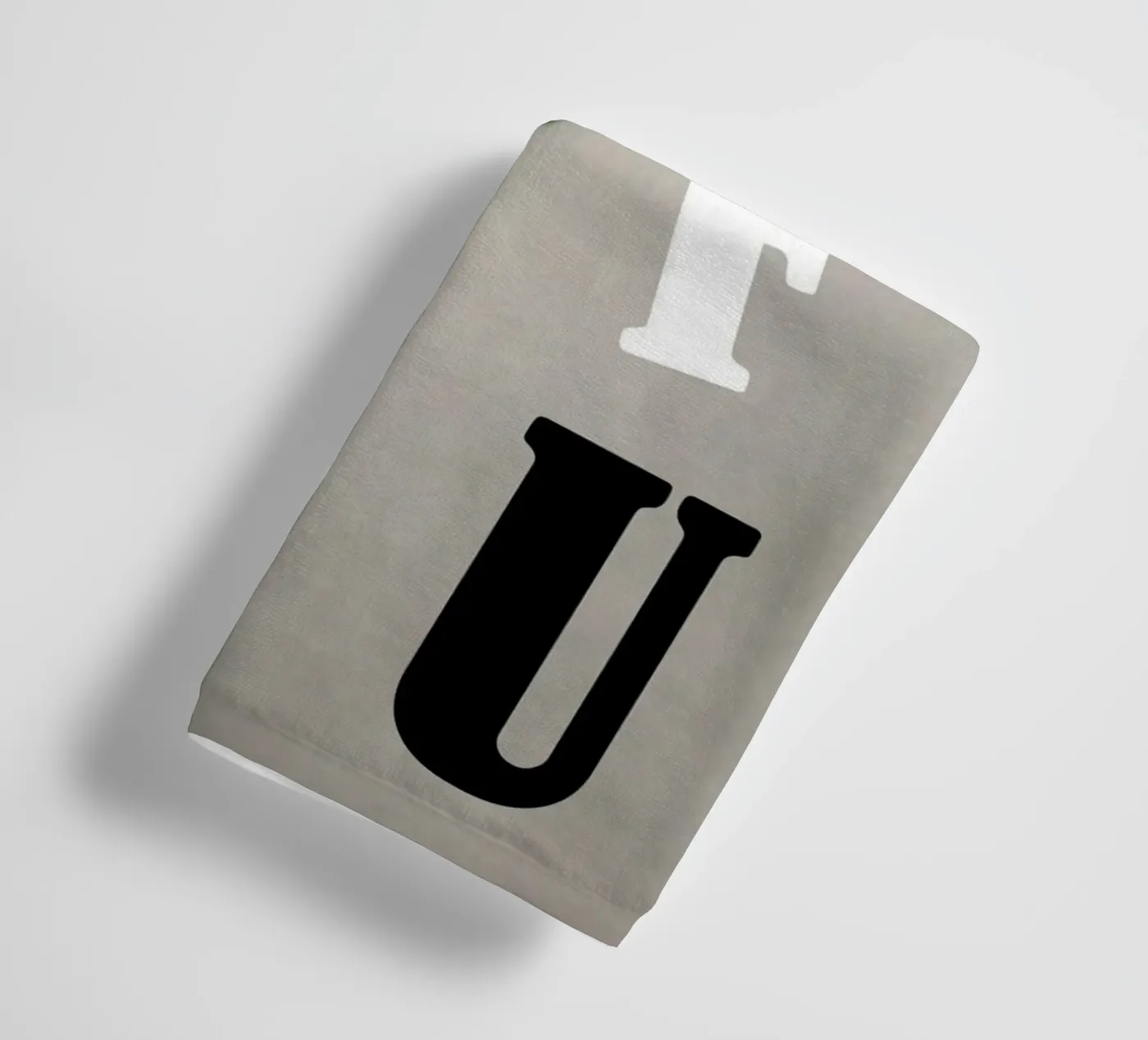 ABCDEF U towel by MsGonzalez