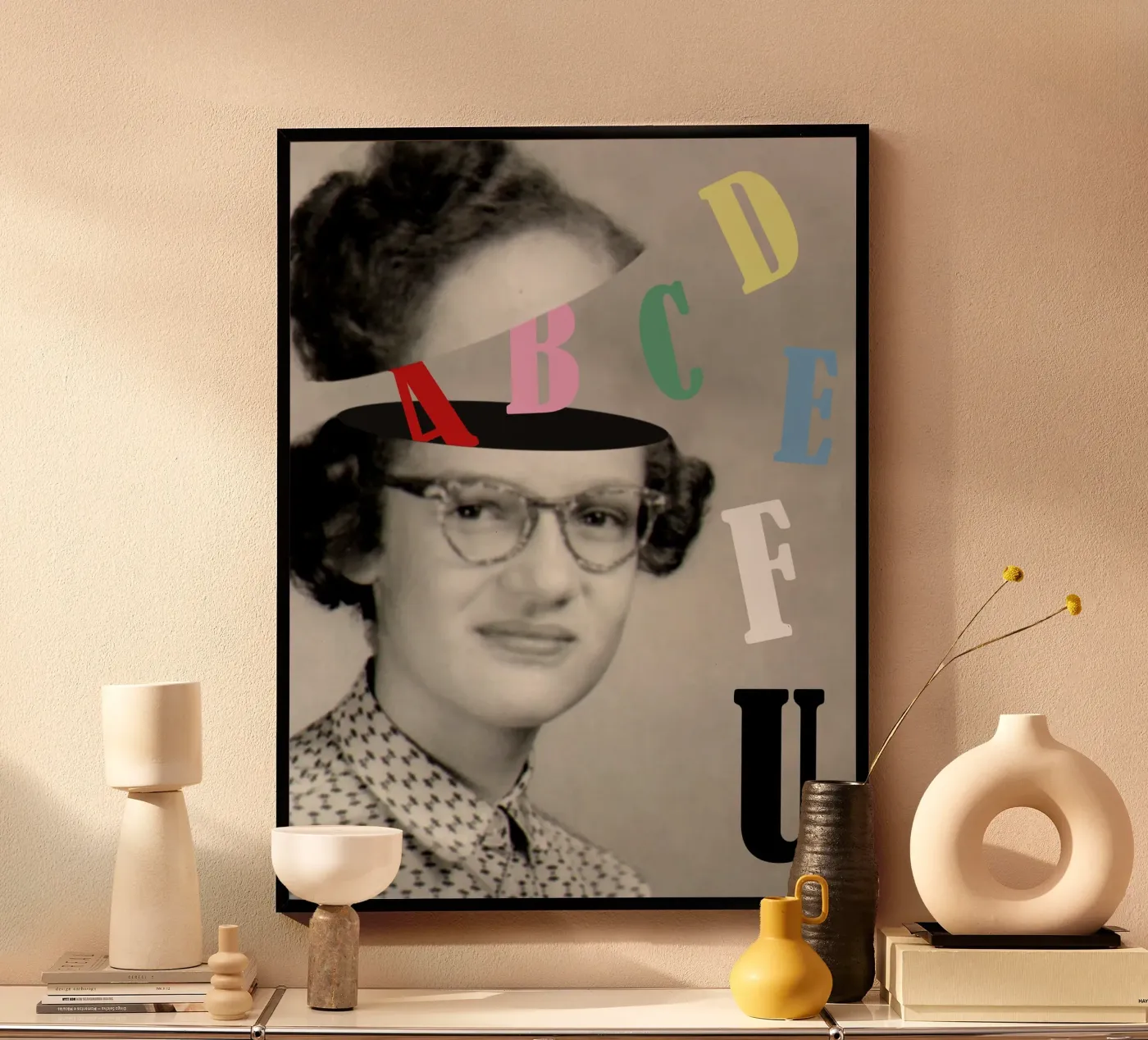 ABCDEF U Poster von MsGonzalez