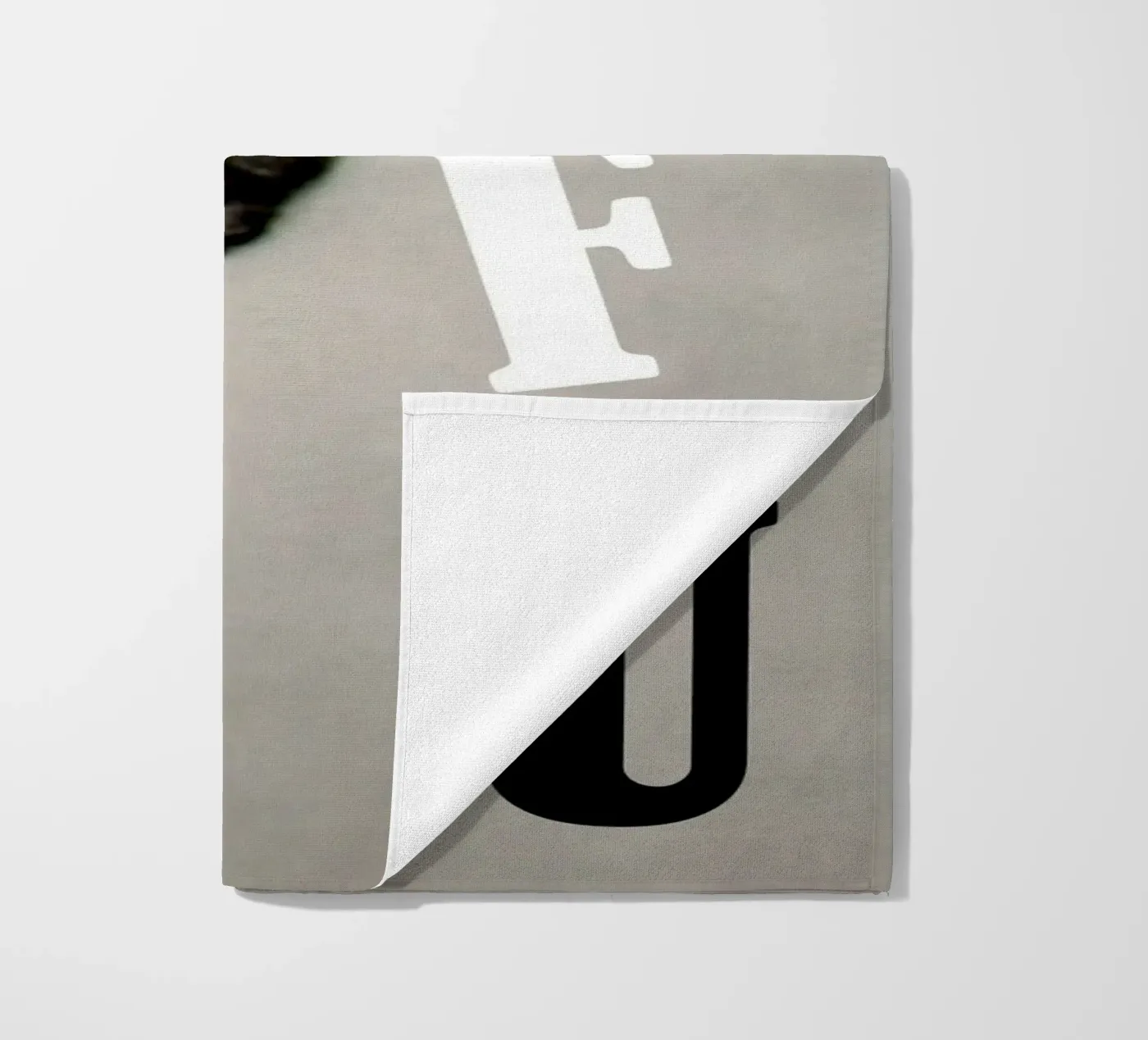 ABCDEF U strandhanddoek van MsGonzalez