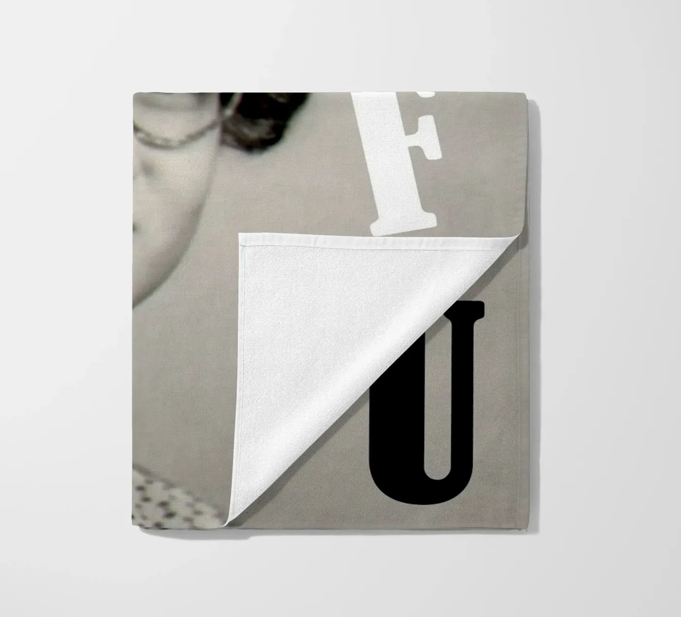 ABCDEF U strandhanddoek van MsGonzalez