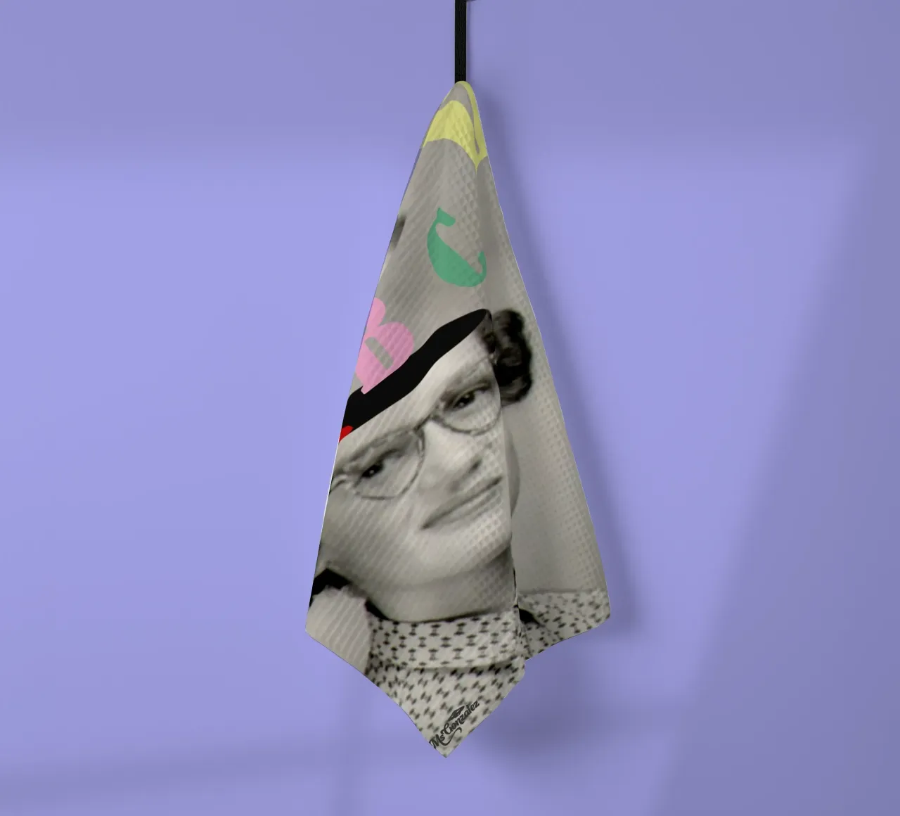 ABCDEF U canovaccio da cucina da MsGonzalez